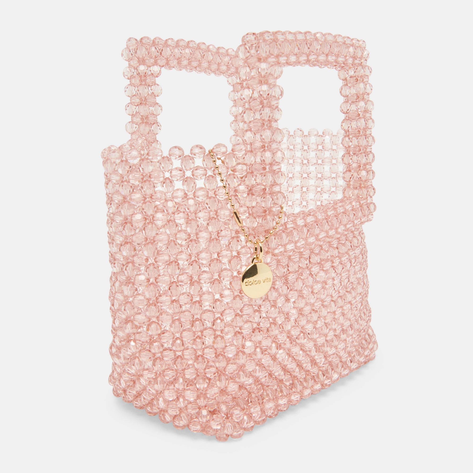 MAREL HANDBAG CHAMPAGNE BEADED