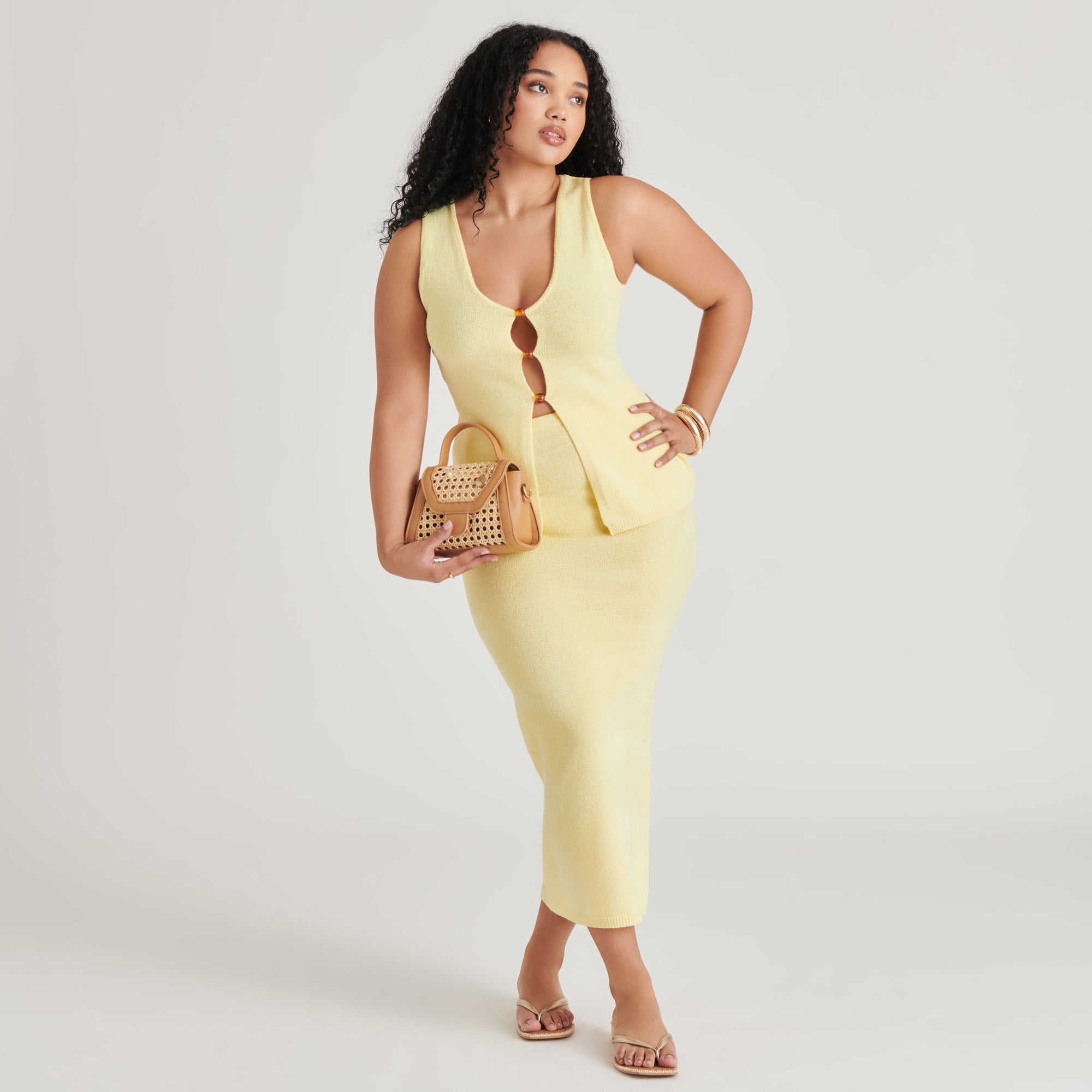 TROPEZ CROSSBODY CAMEL NATURAL CANE