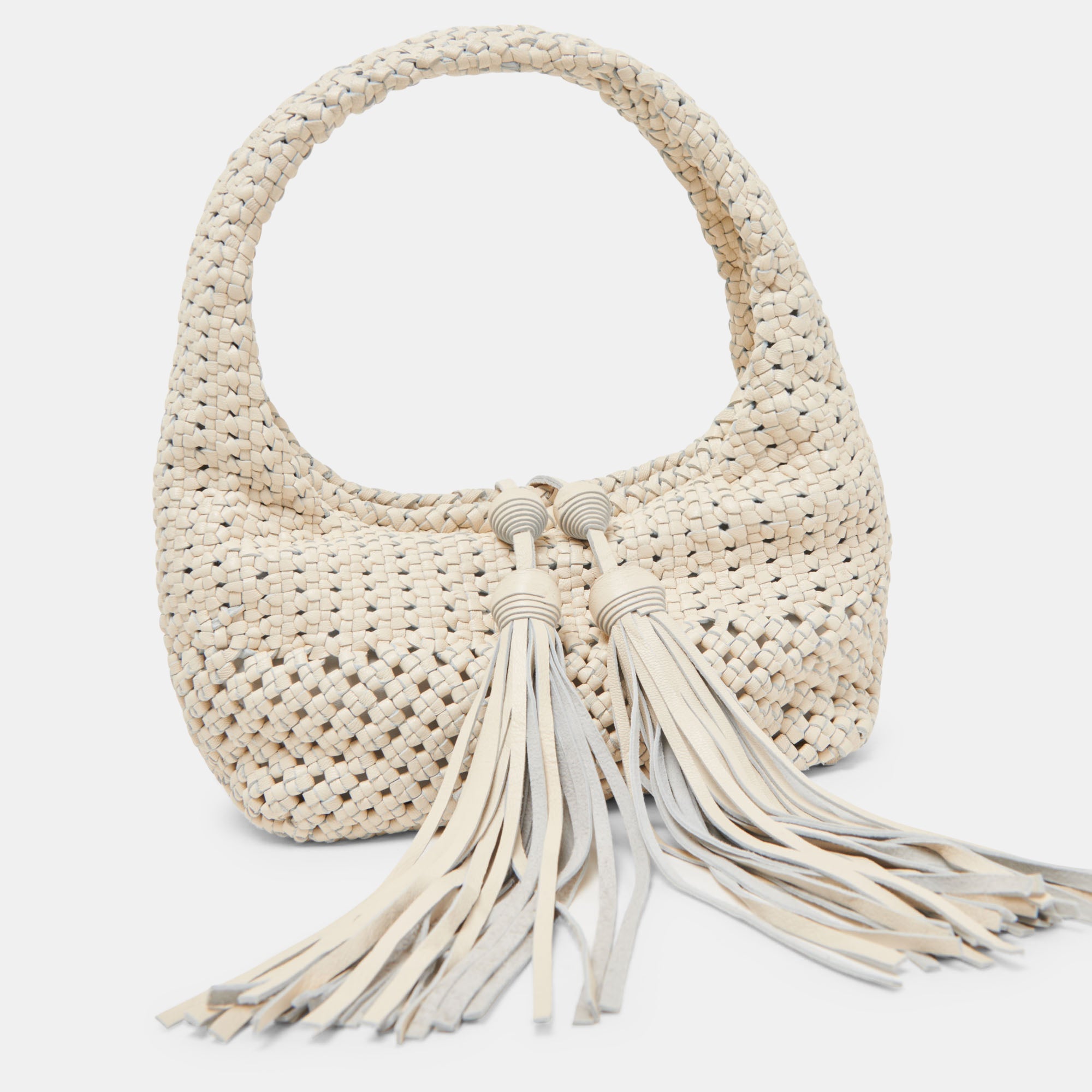ZENIA HANDBAG BONE LEATHER