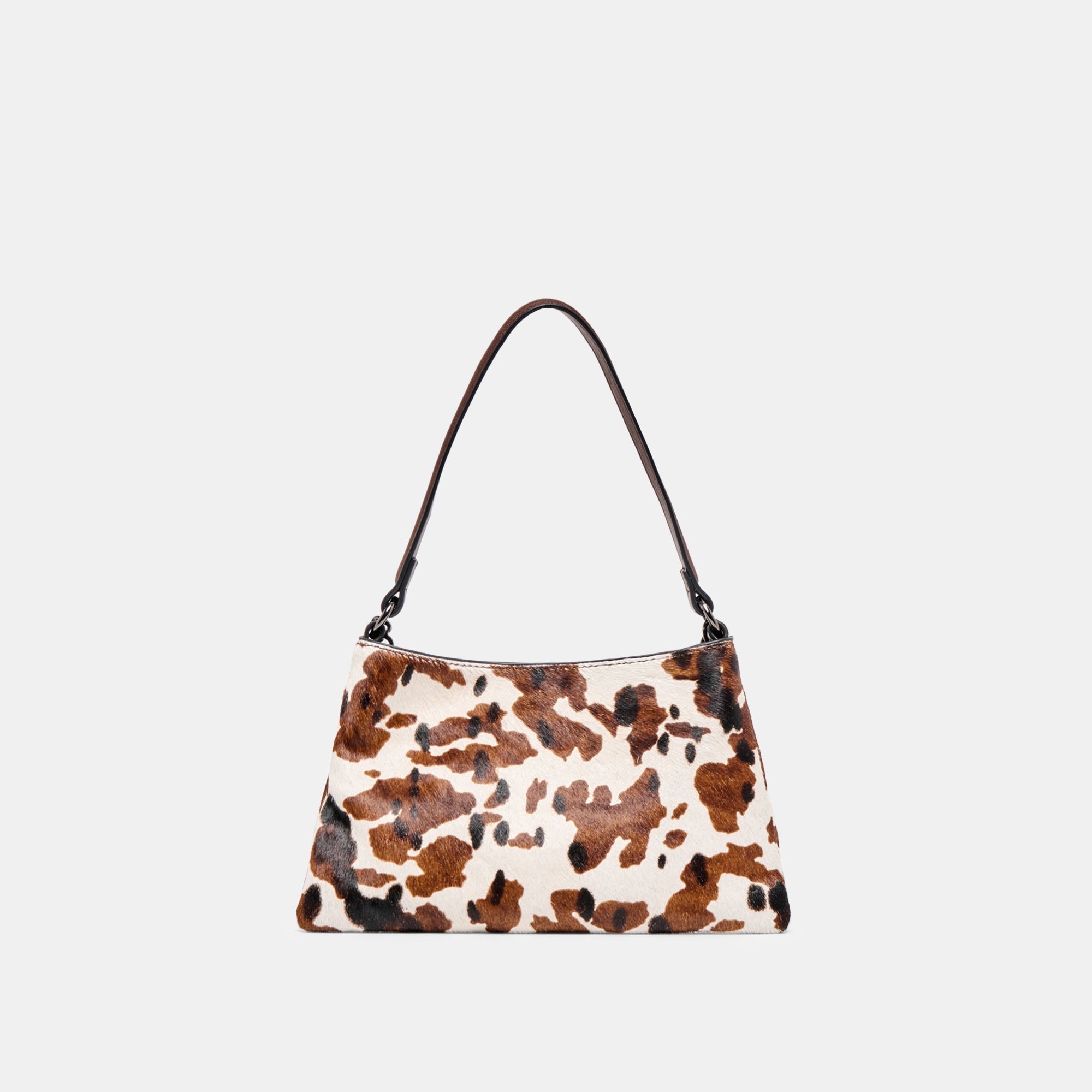 JAGGER SHOULDER BAG COCOA CALF HAIR
