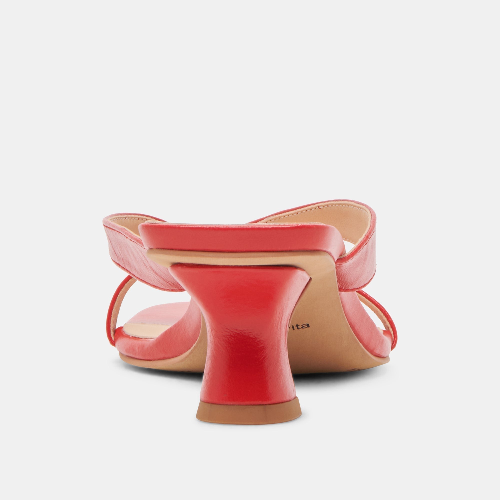 BREVEL WIDE HEELS CHILI LEATHER