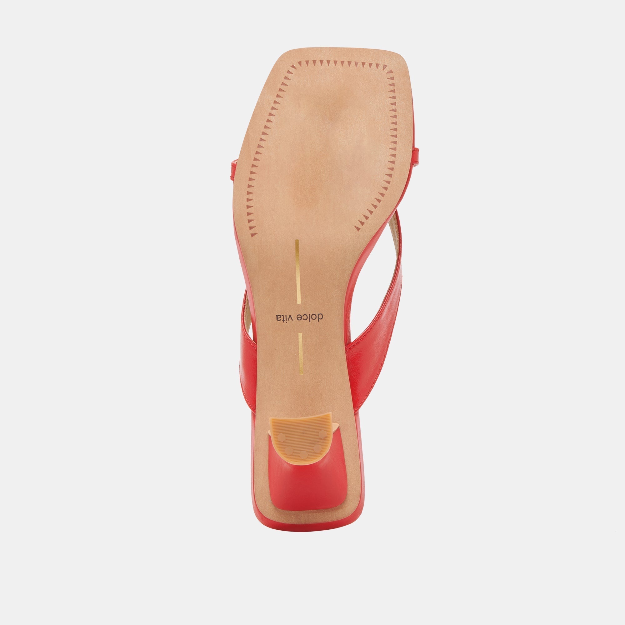 BREVEL WIDE HEELS CHILI LEATHER