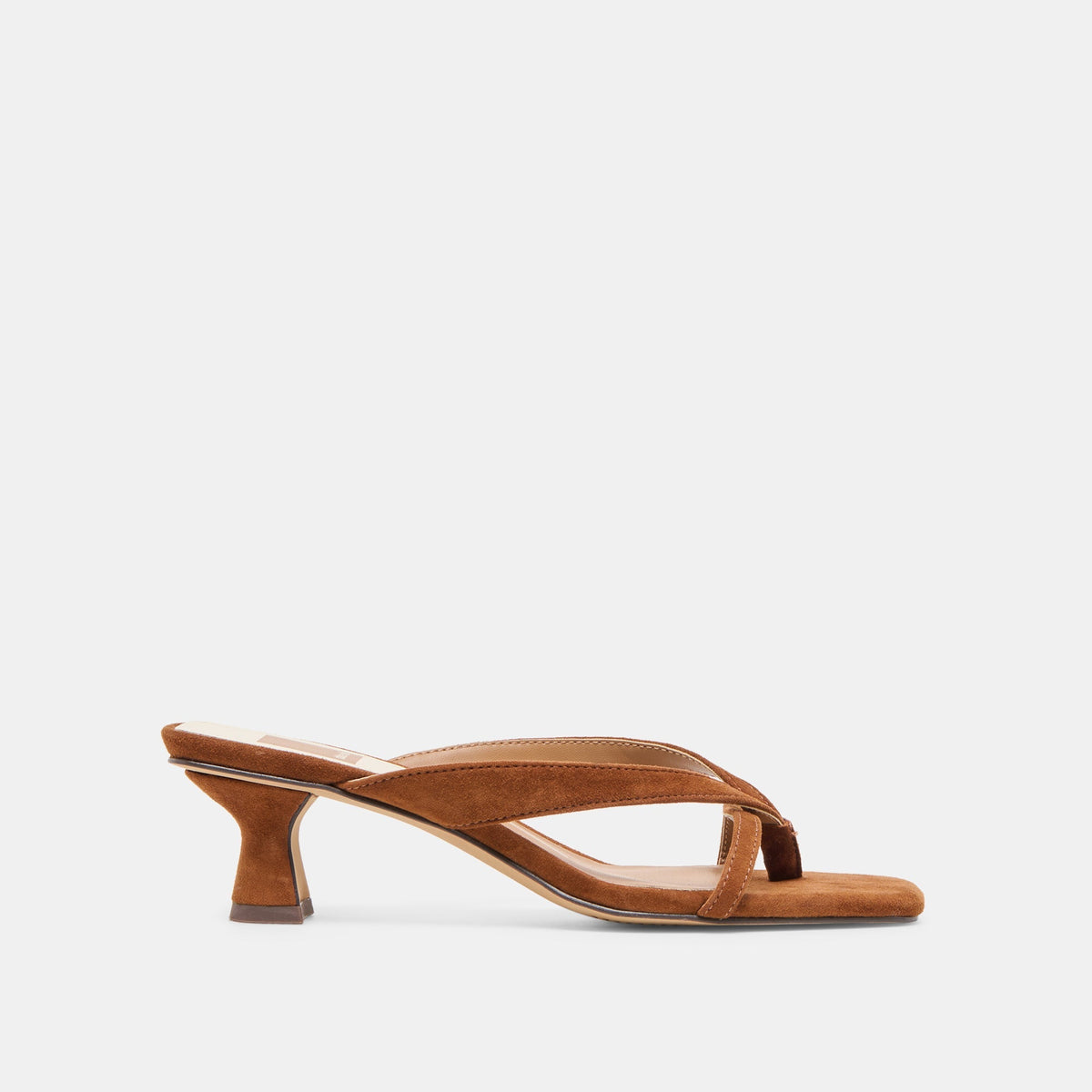 BREVEL HEELS DK BROWN SUEDE