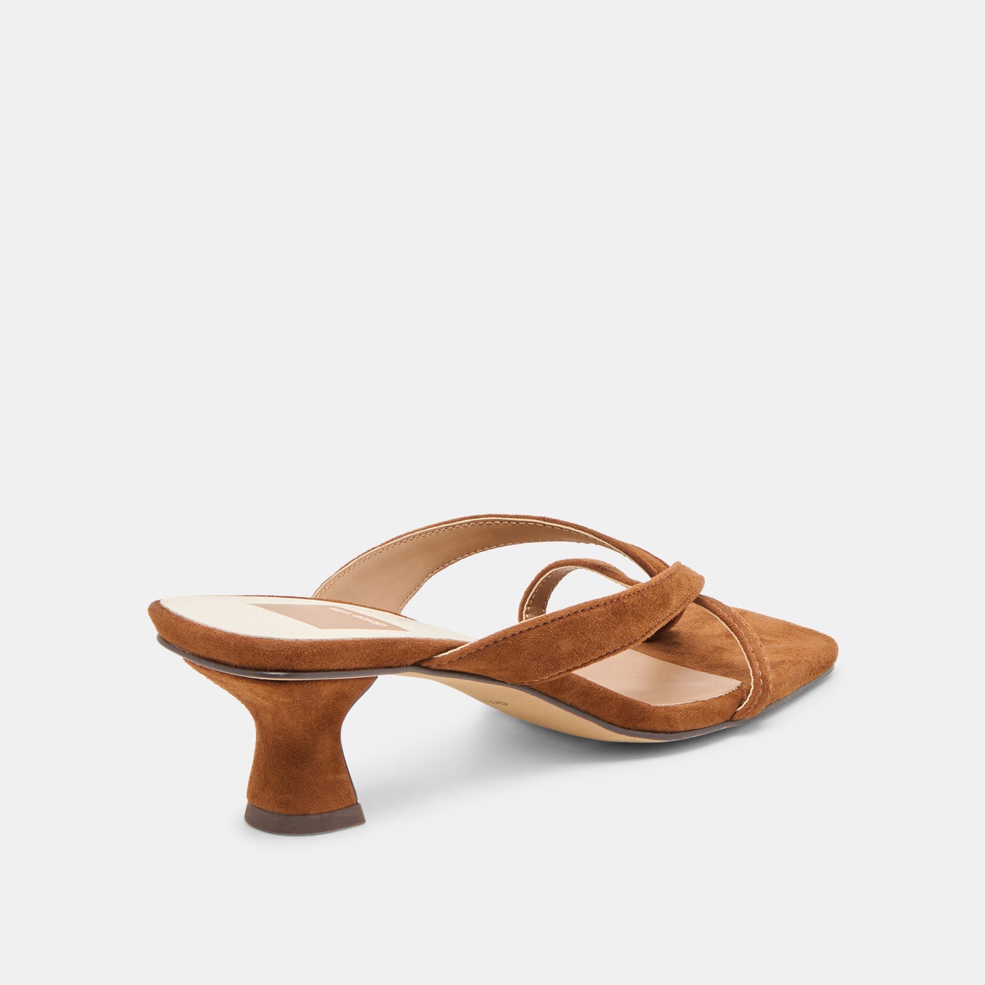 BREVEL HEELS DK BROWN SUEDE