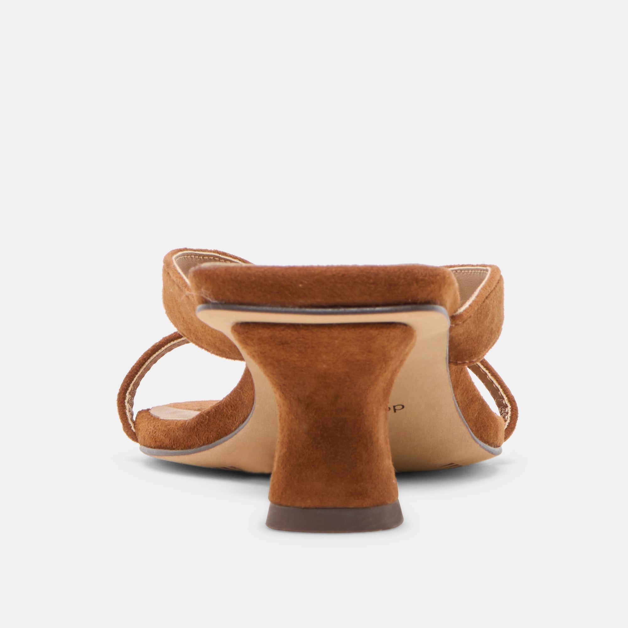 BREVEL HEELS DK BROWN SUEDE