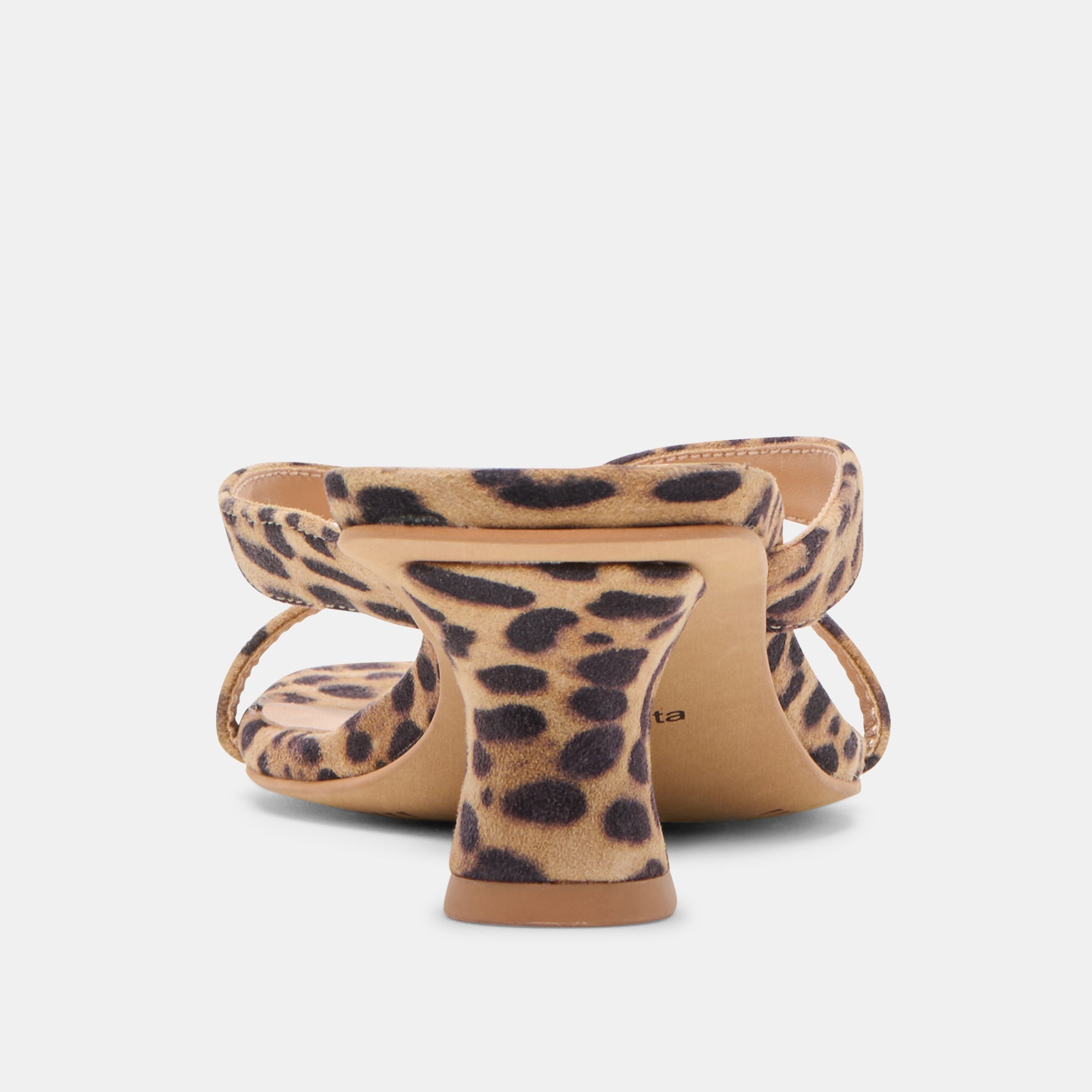 BREVEL HEELS DK LEOPARD PRINTED SUEDE