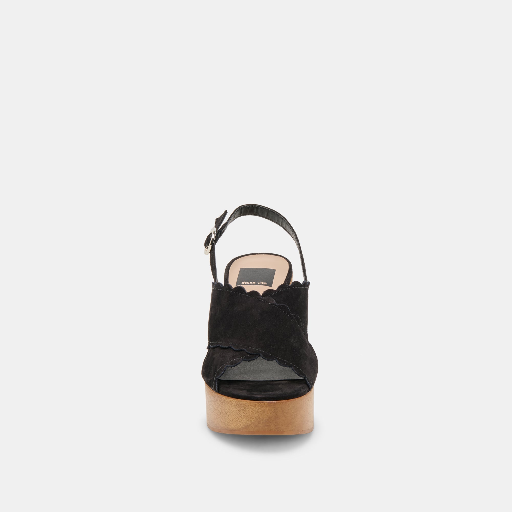DILION WEDGES BLACK NUBUCK