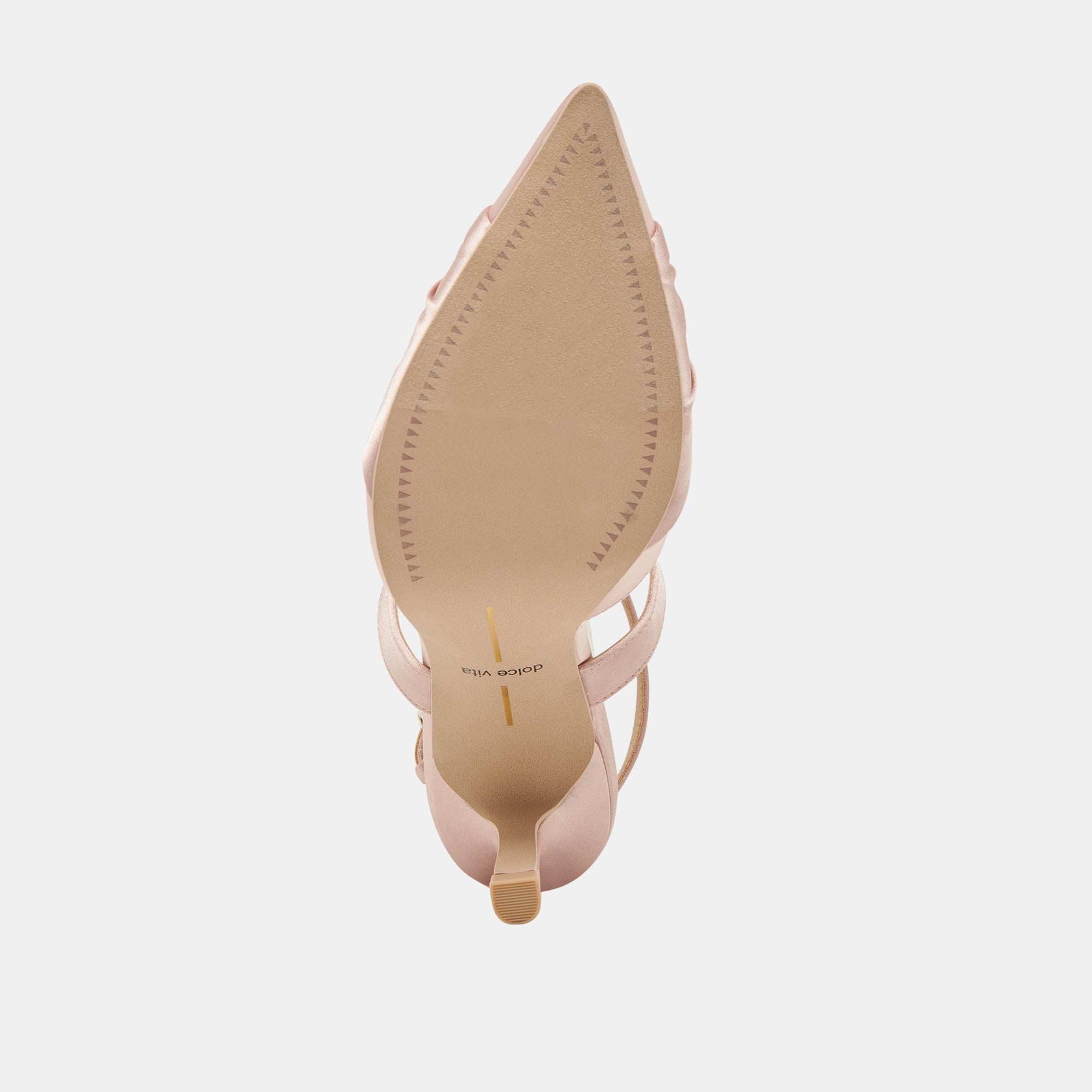 KAYSEY HEELS LT BLUSH SATIN