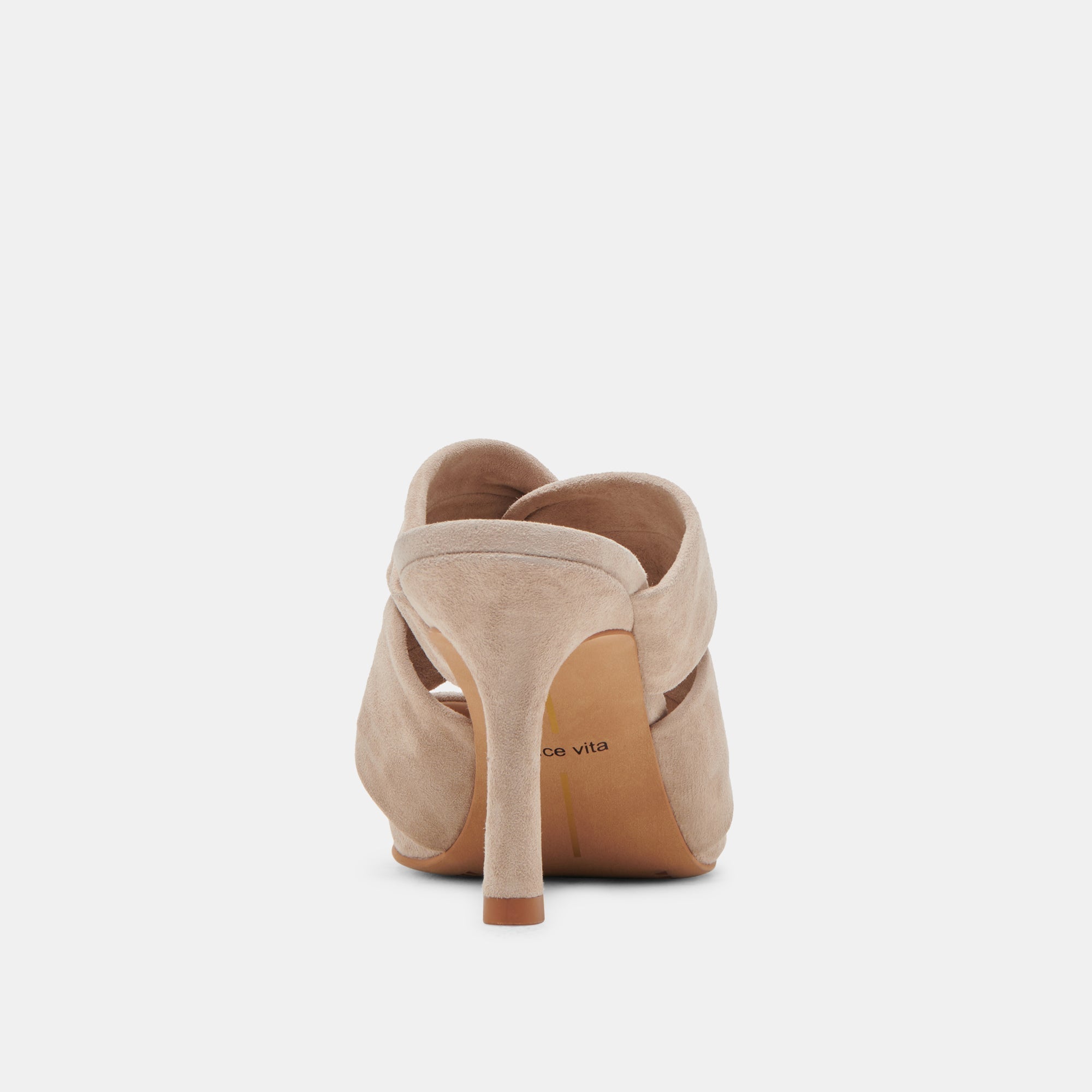 KELSY HEELS TAUPE SUEDE