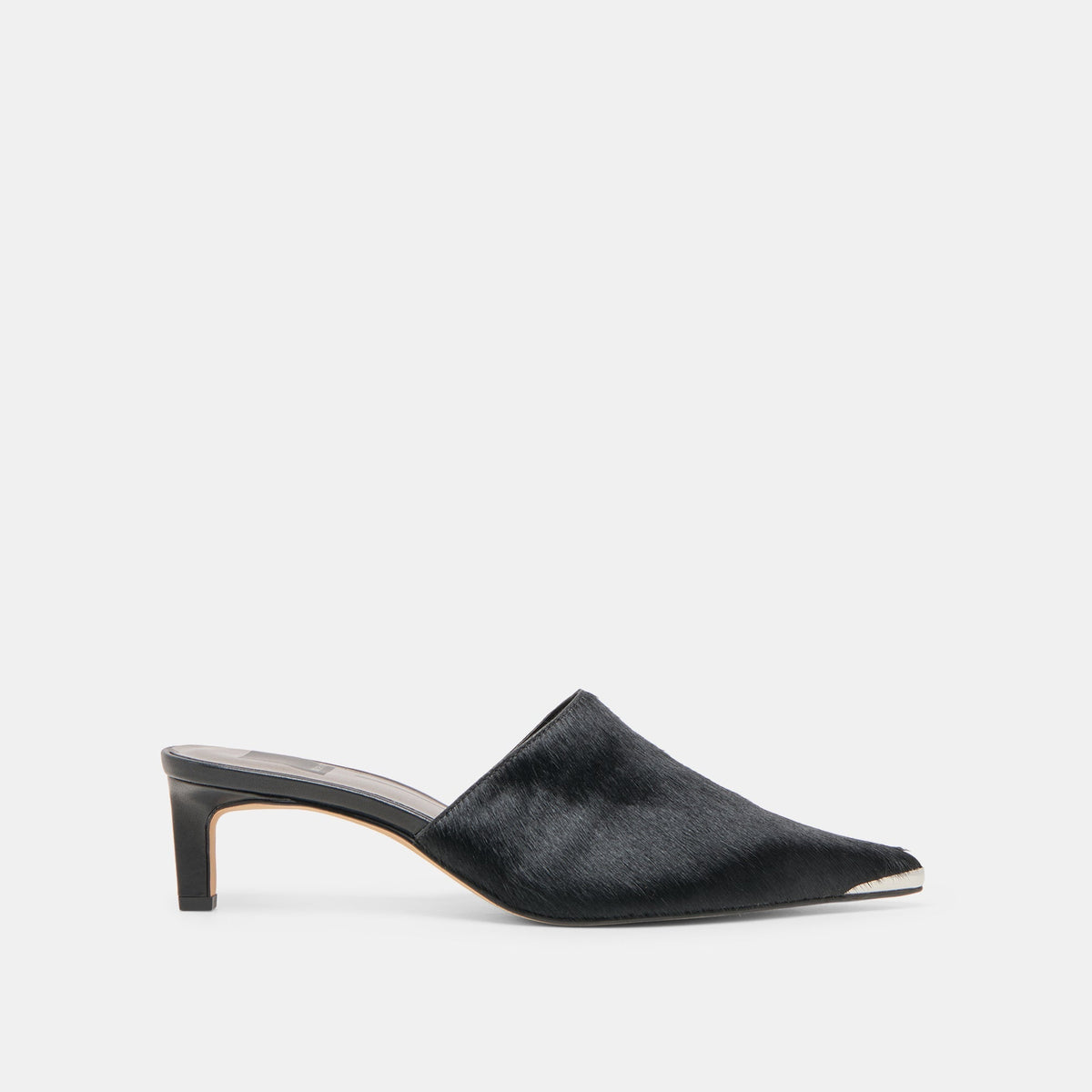 LEXY HEELS NERO CALF HAIR