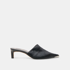 LEXY HEELS NERO CALF HAIR