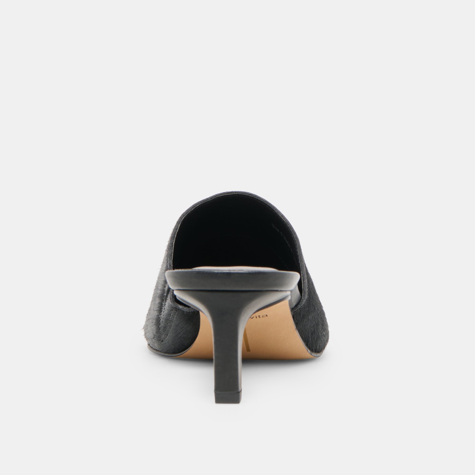 LEXY HEELS NERO CALF HAIR