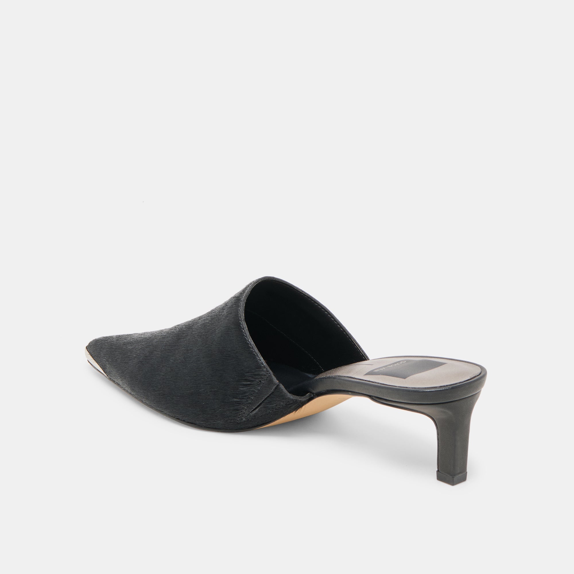 LEXY HEELS NERO CALF HAIR