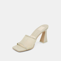 NARDA HEELS LIGHT SAGE MESH