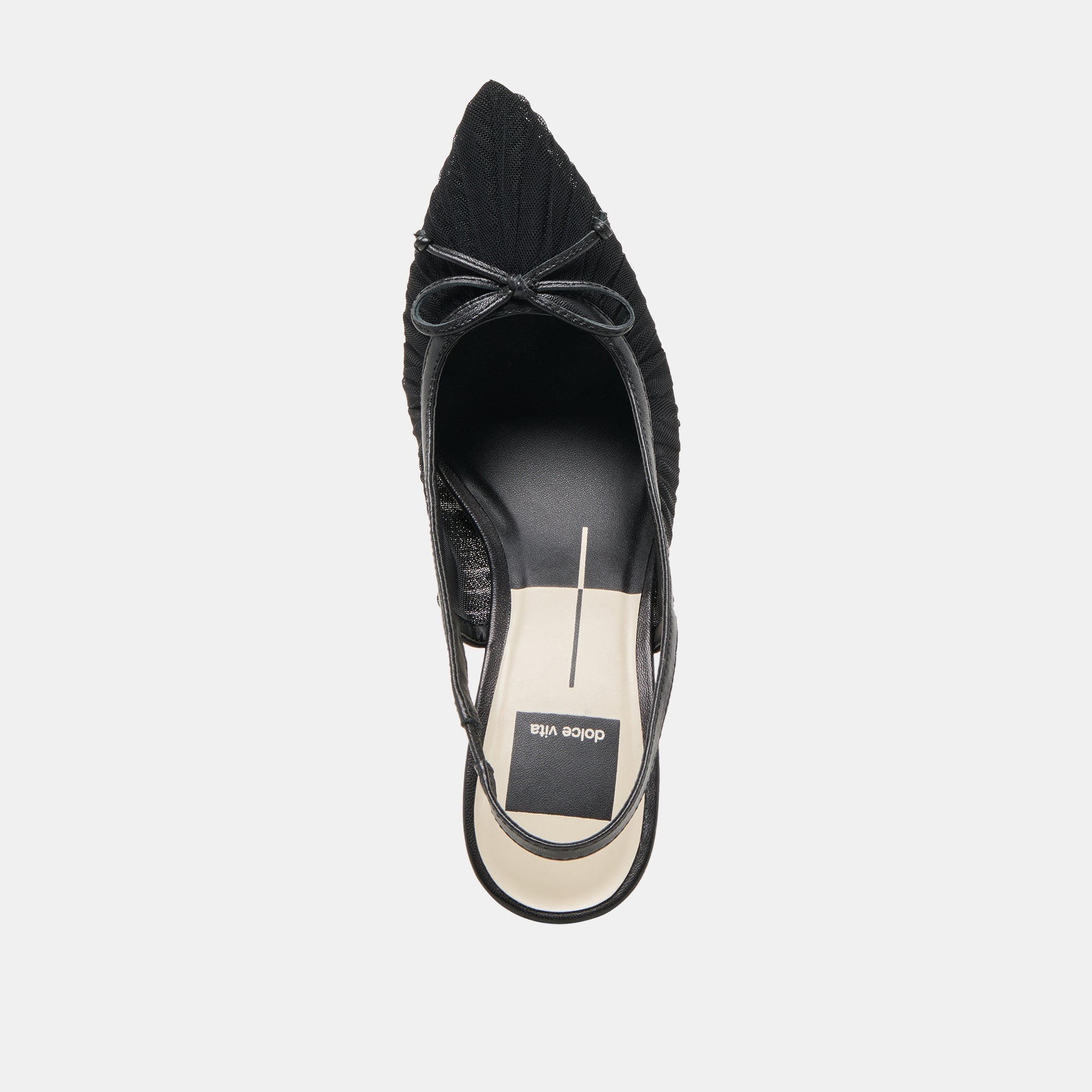 YELA HEELS BLACK TULLE