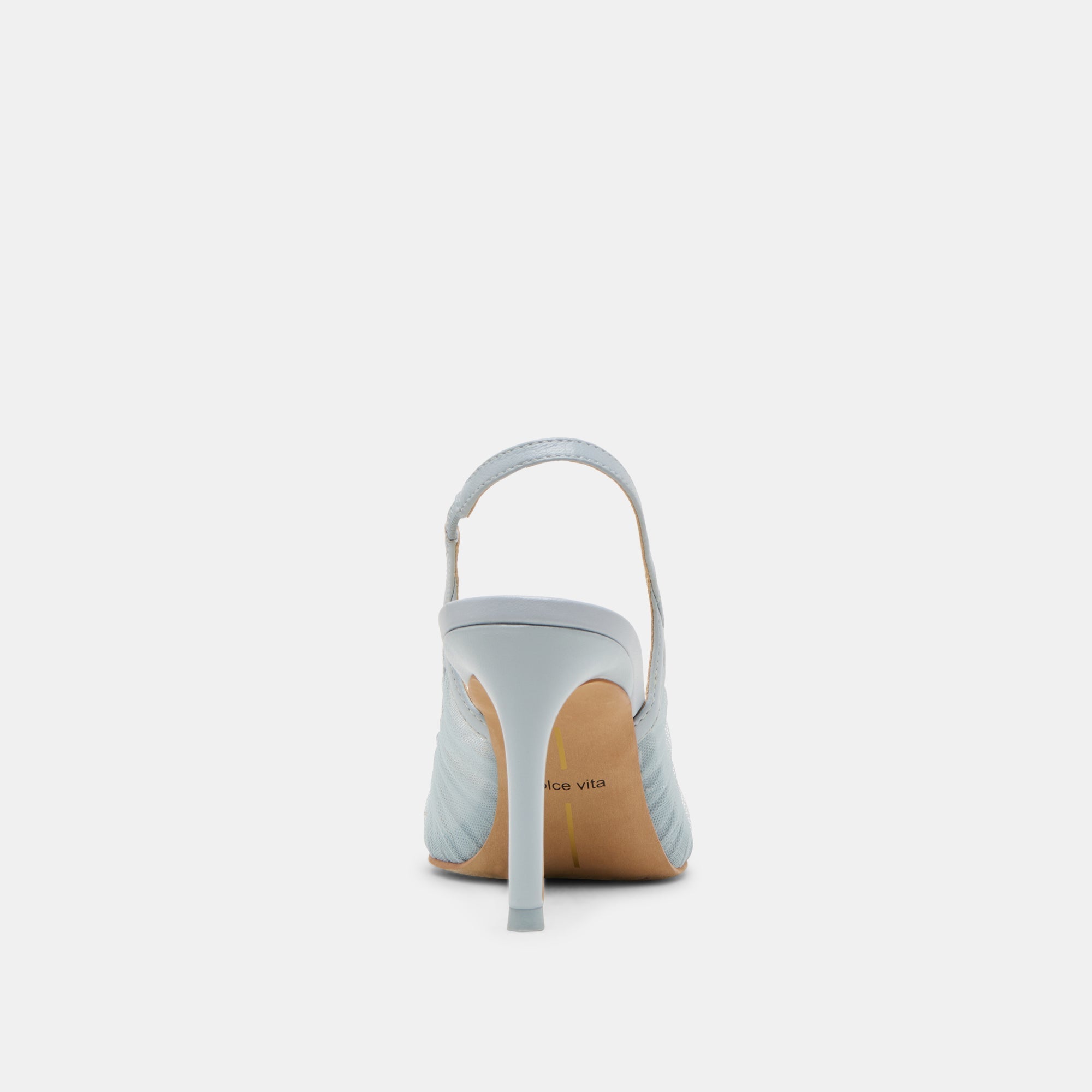 YELA HEELS LIGHT BLUE TULLE