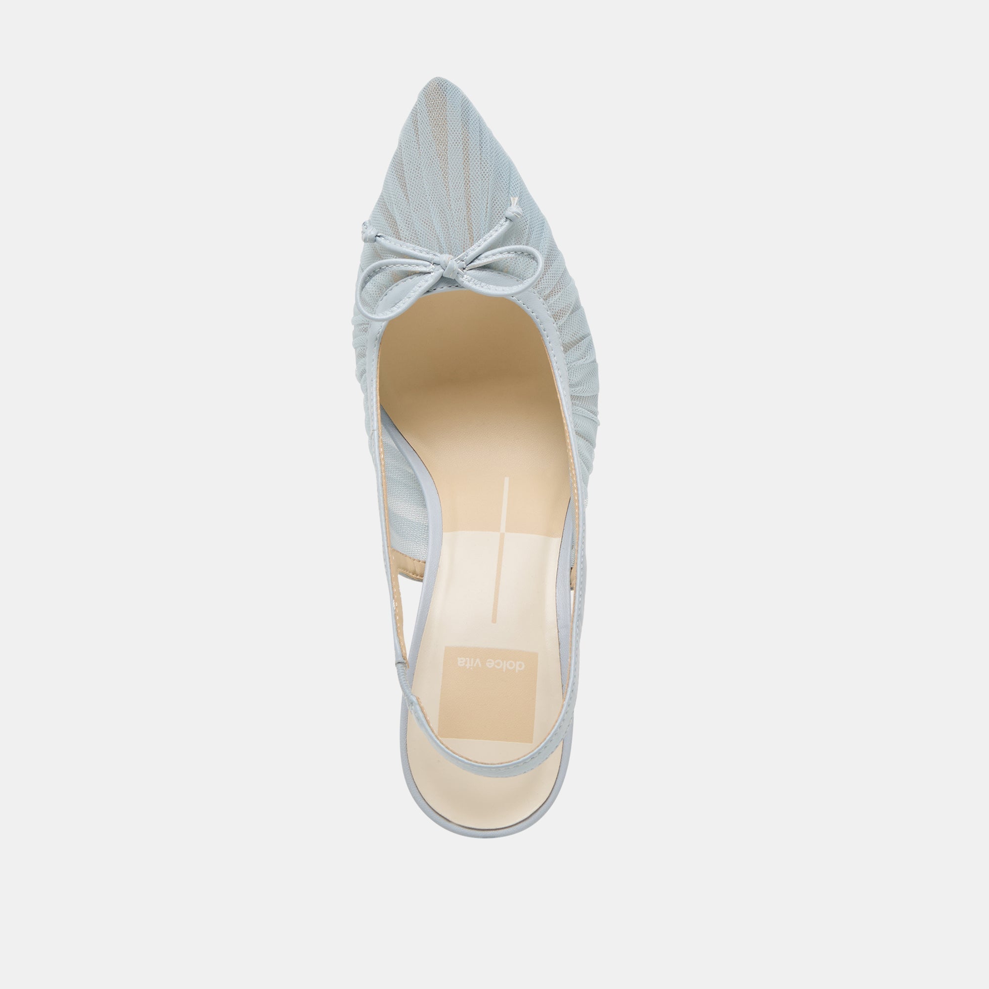 YELA HEELS LIGHT BLUE TULLE