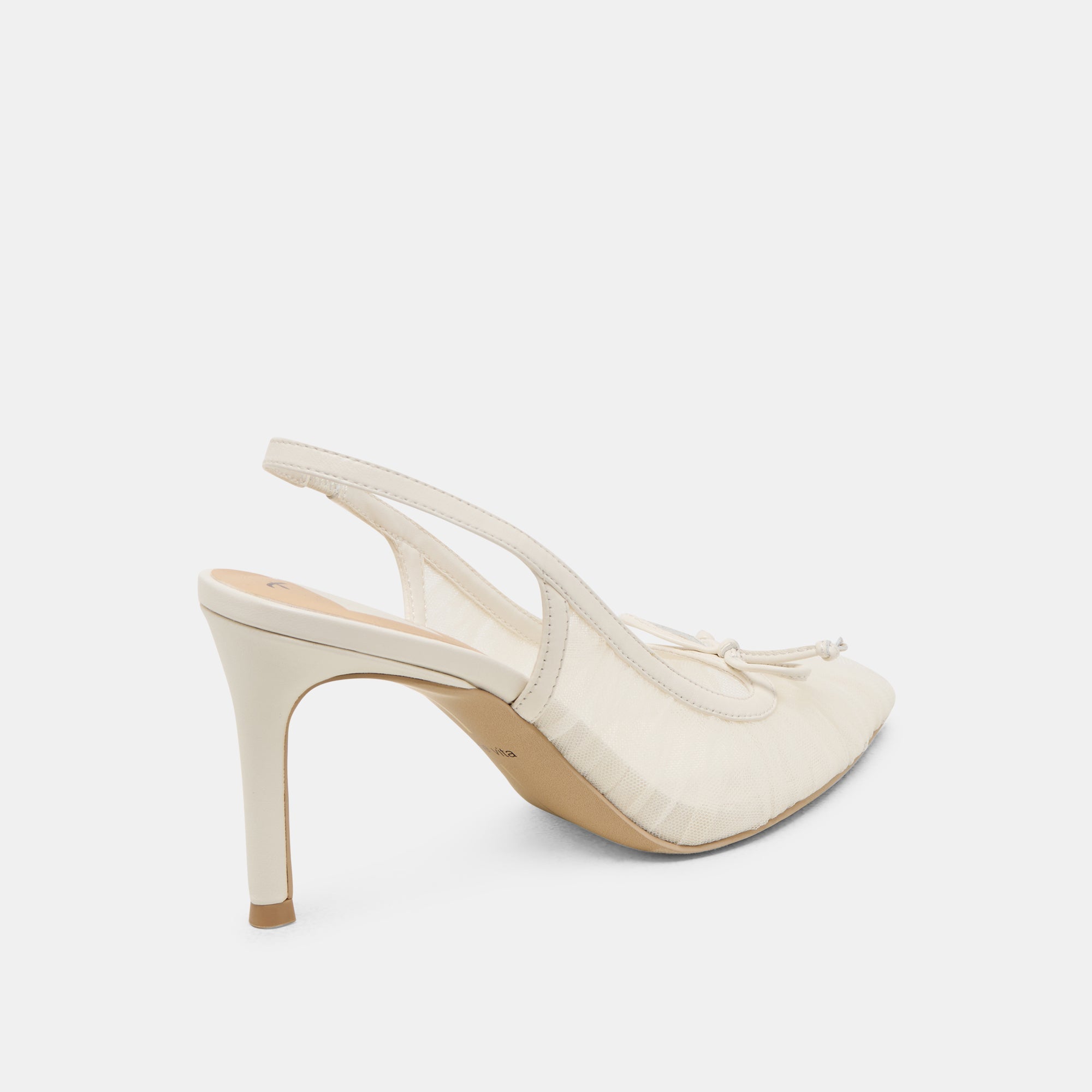 YELA HEELS WHITE TULLE