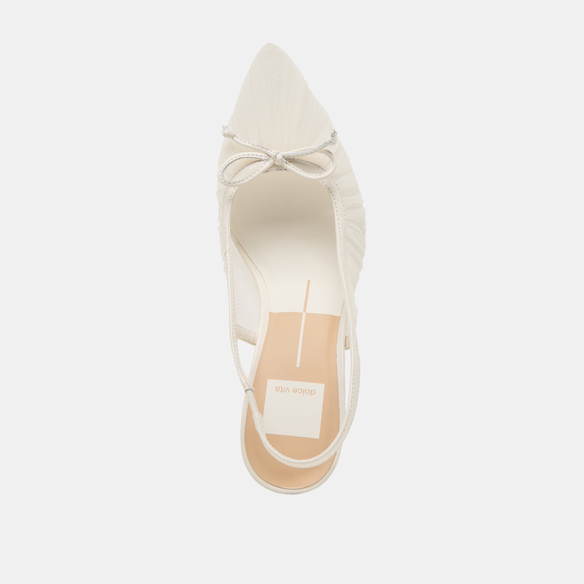 YELA HEELS WHITE TULLE