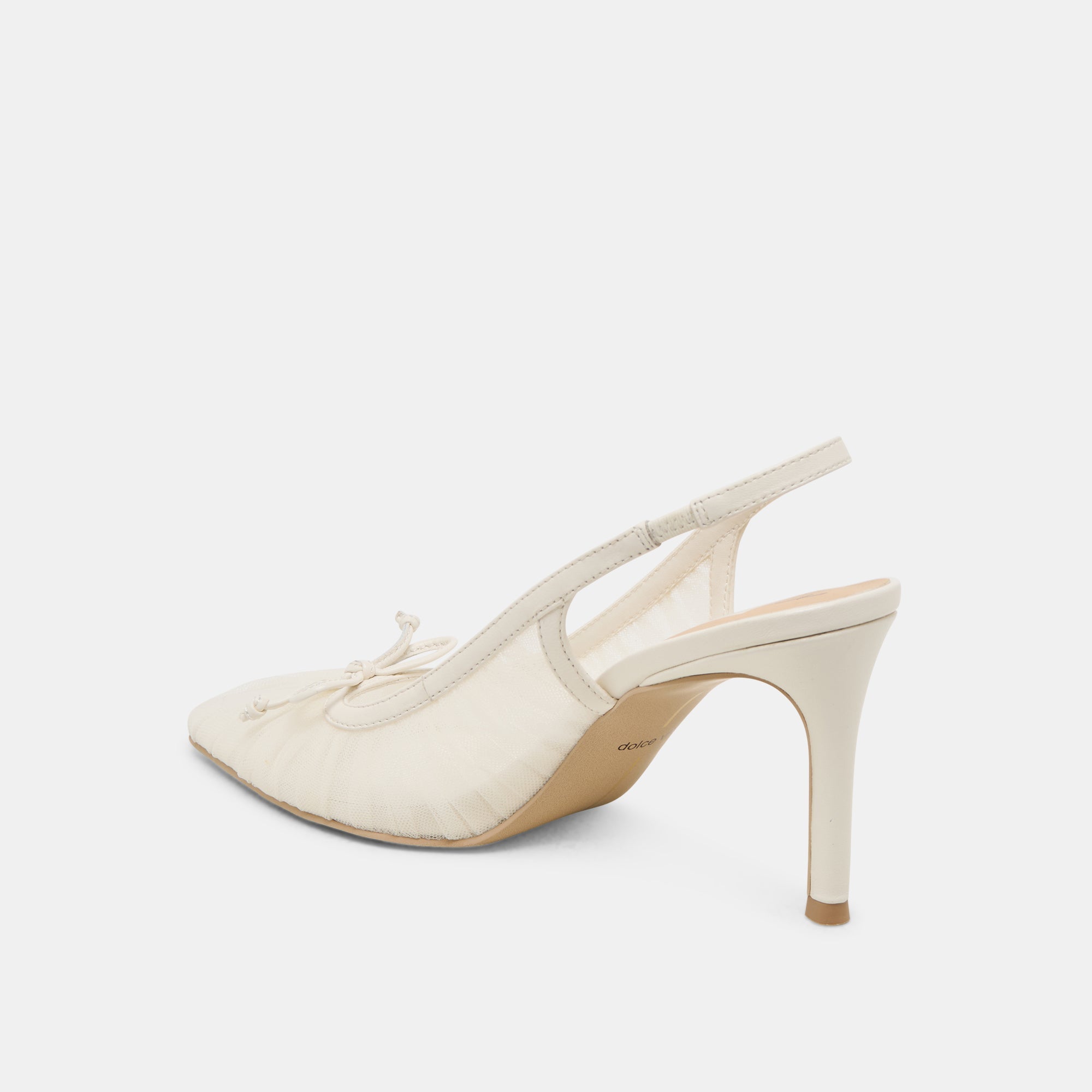 YELA HEELS WHITE TULLE