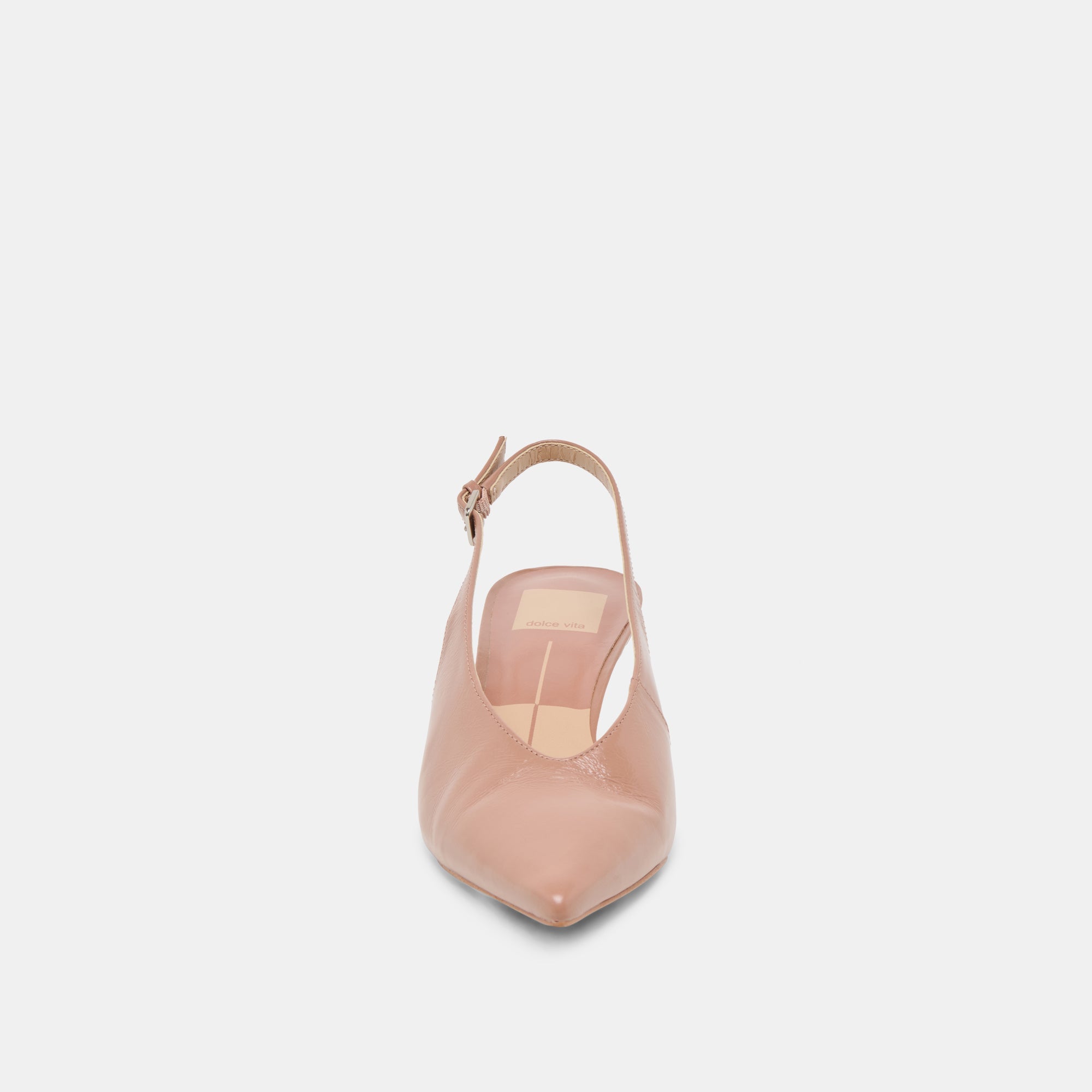 ALENNA HEELS WHISKEY CRINKLE PATENT