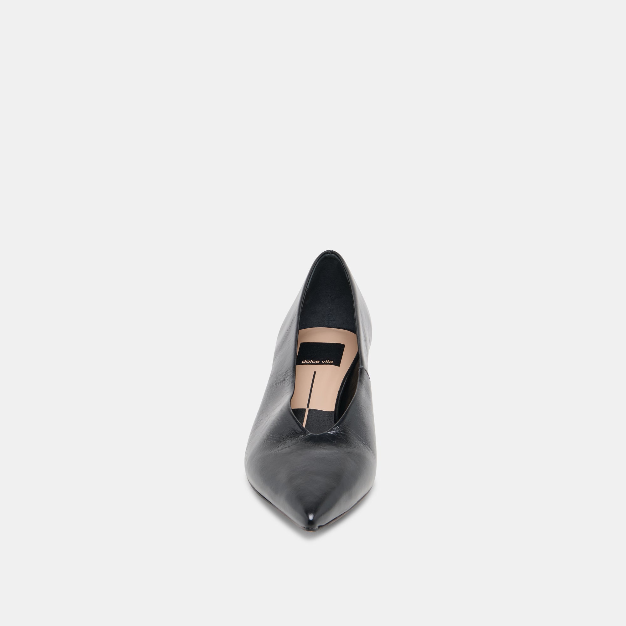 ALWYN HEELS MIDNIGHT CRINKLE PATENT