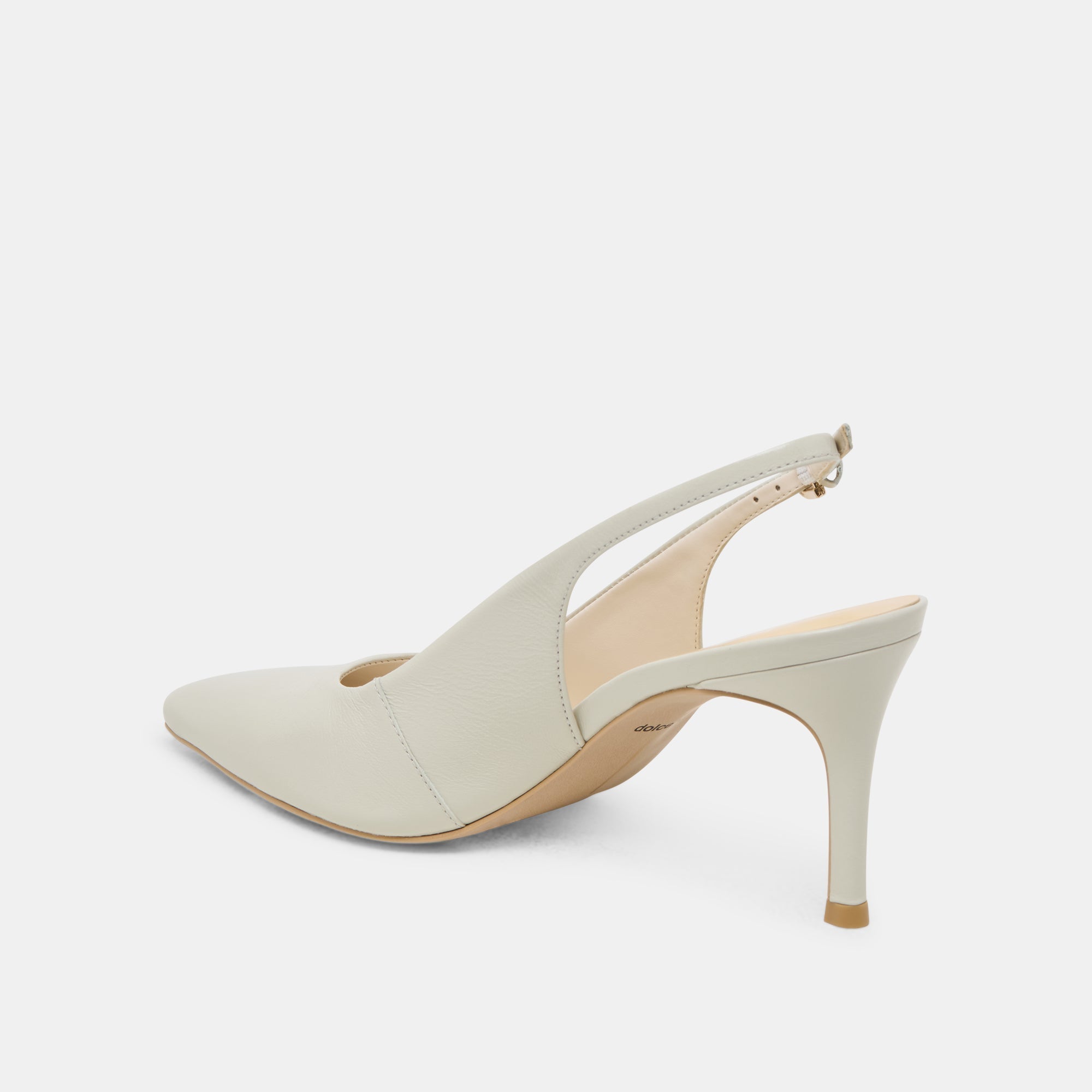 ELASI HEELS LIGHT SAGE LEATHER