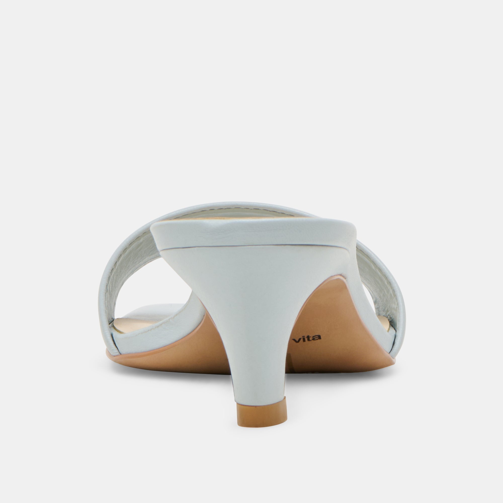 REXA HEELS ICE BLUE LEATHER