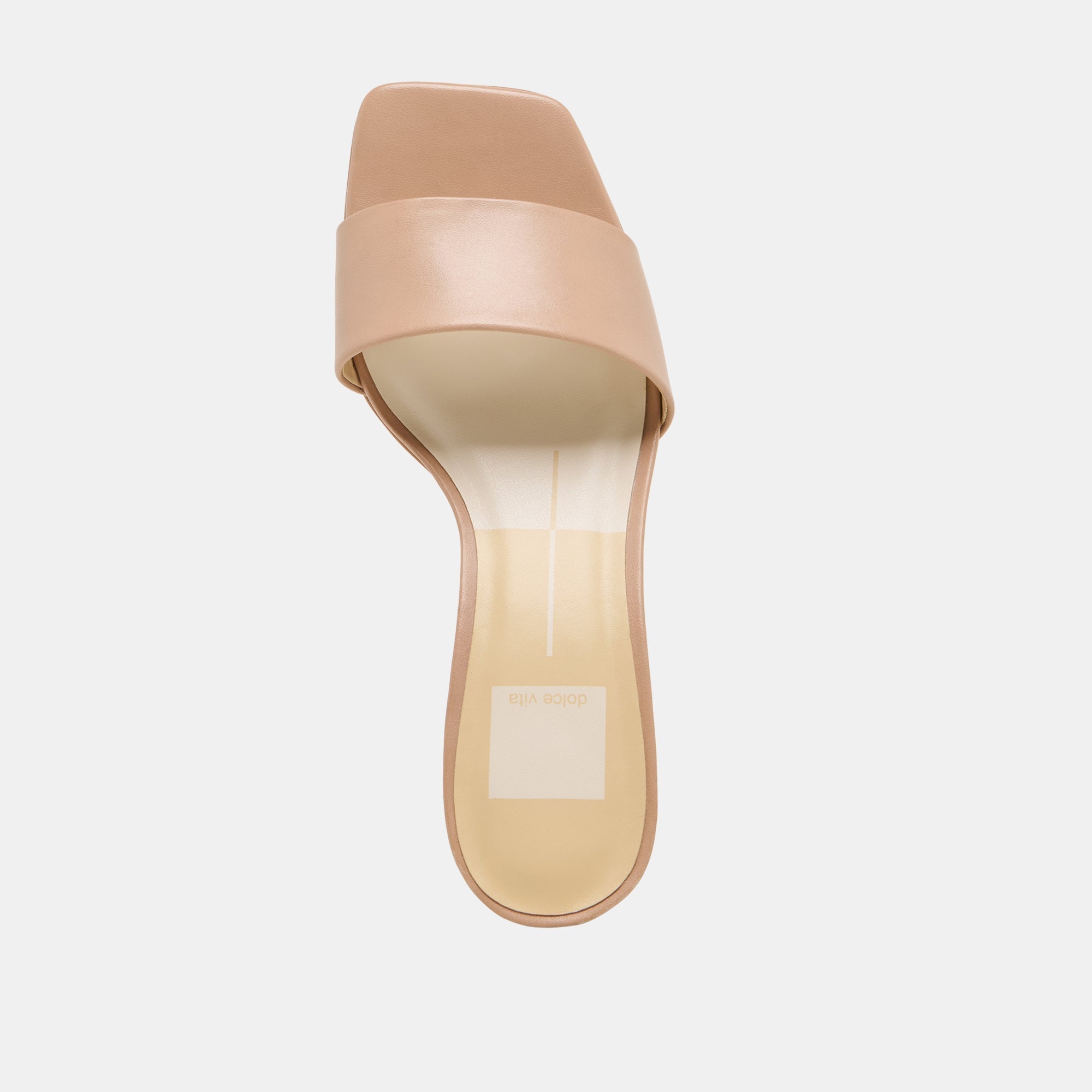 REXA HEELS LIGHT TAN LEATHER