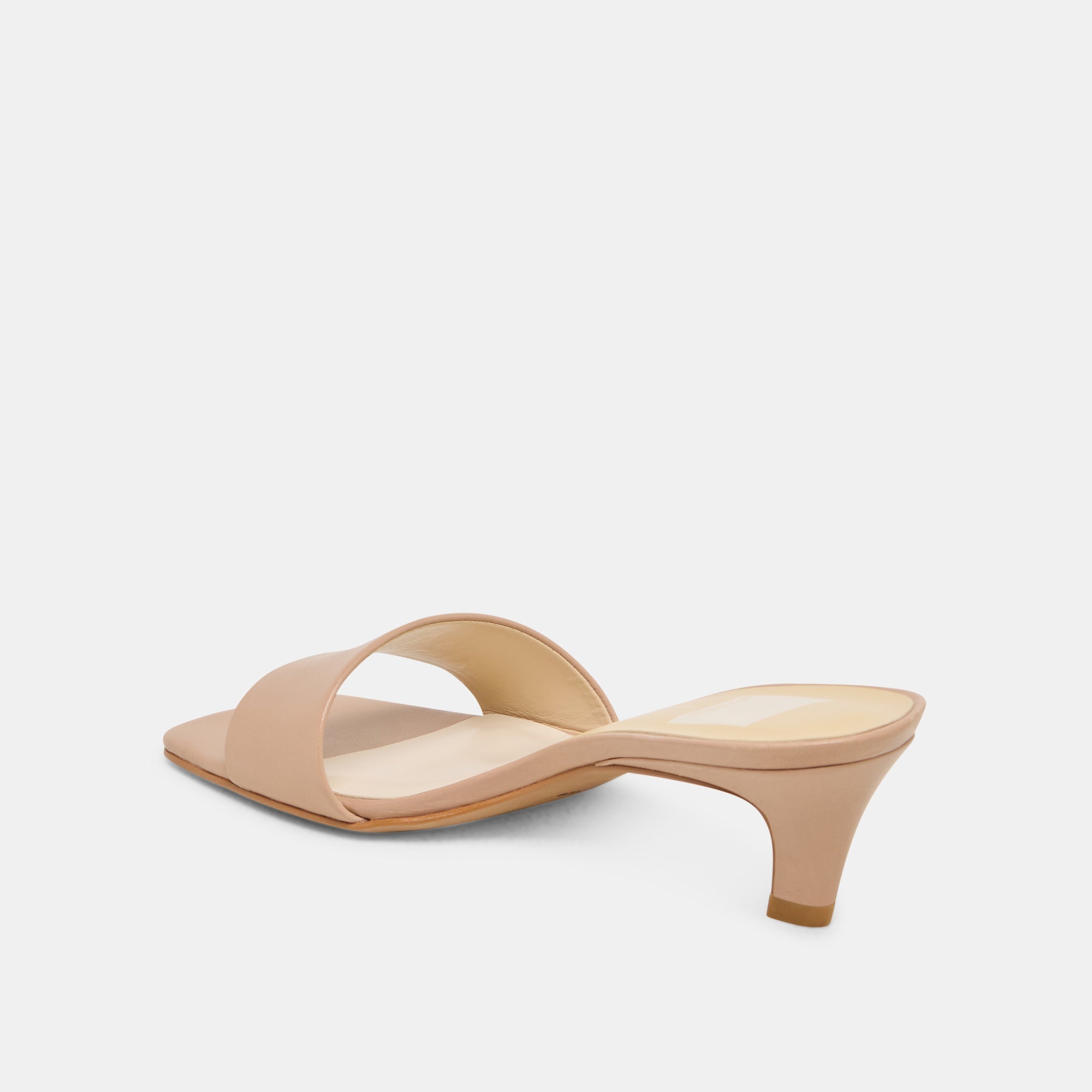 REXA HEELS LIGHT TAN LEATHER