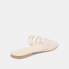 FLORI SANDALS OFF WHITE MESH