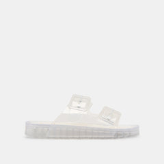 JULIO SANDALS CRYSTAL VINYL