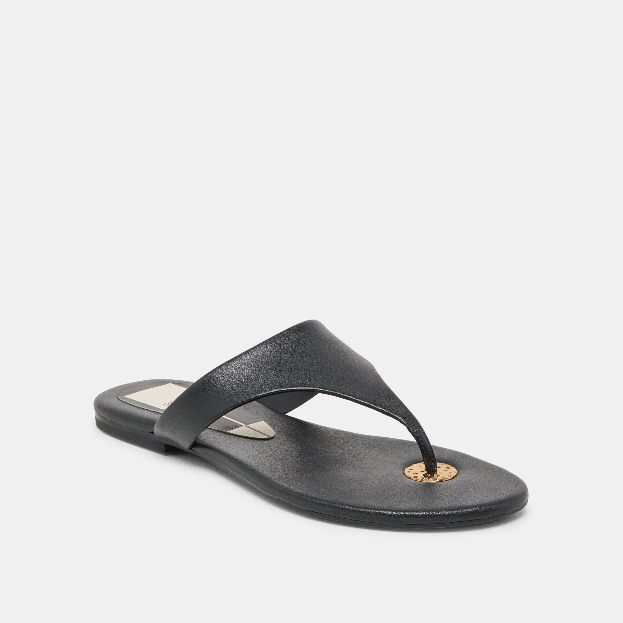 KITTLE SANDALS BLACK LEATHER