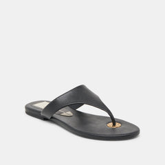 KITTLE SANDALS BLACK LEATHER