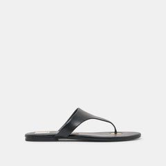 KITTLE SANDALS BLACK LEATHER