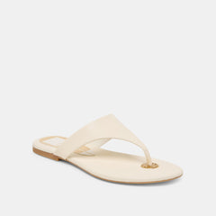 KITTLE SANDALS OFF WHITE LEATHER