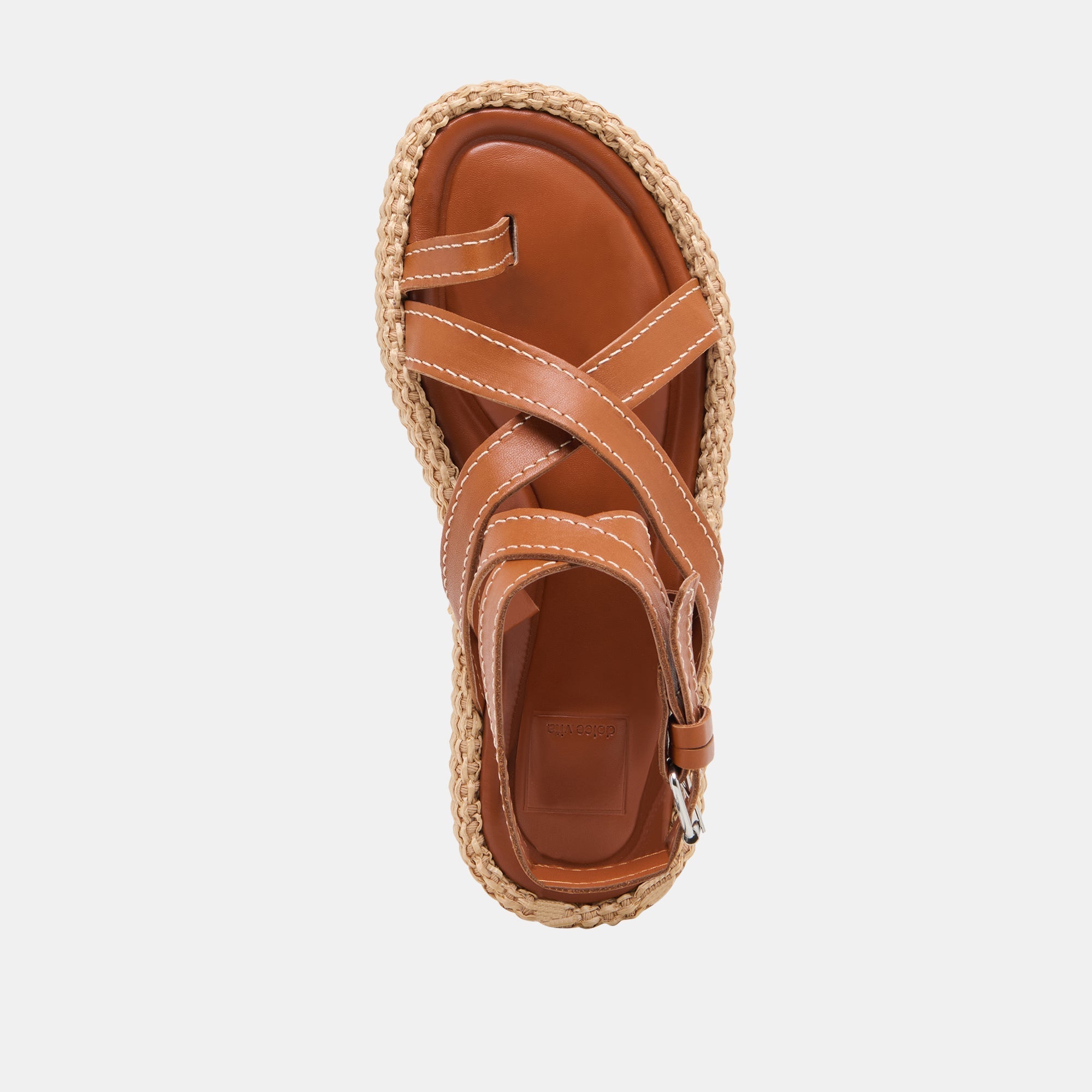 ROXIE SANDALS BROWN LEATHER