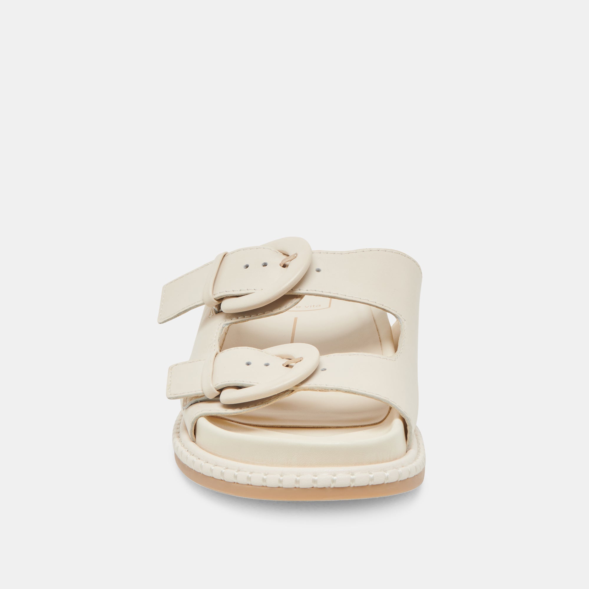 SHAUNY SANDALS BONE LEATHER