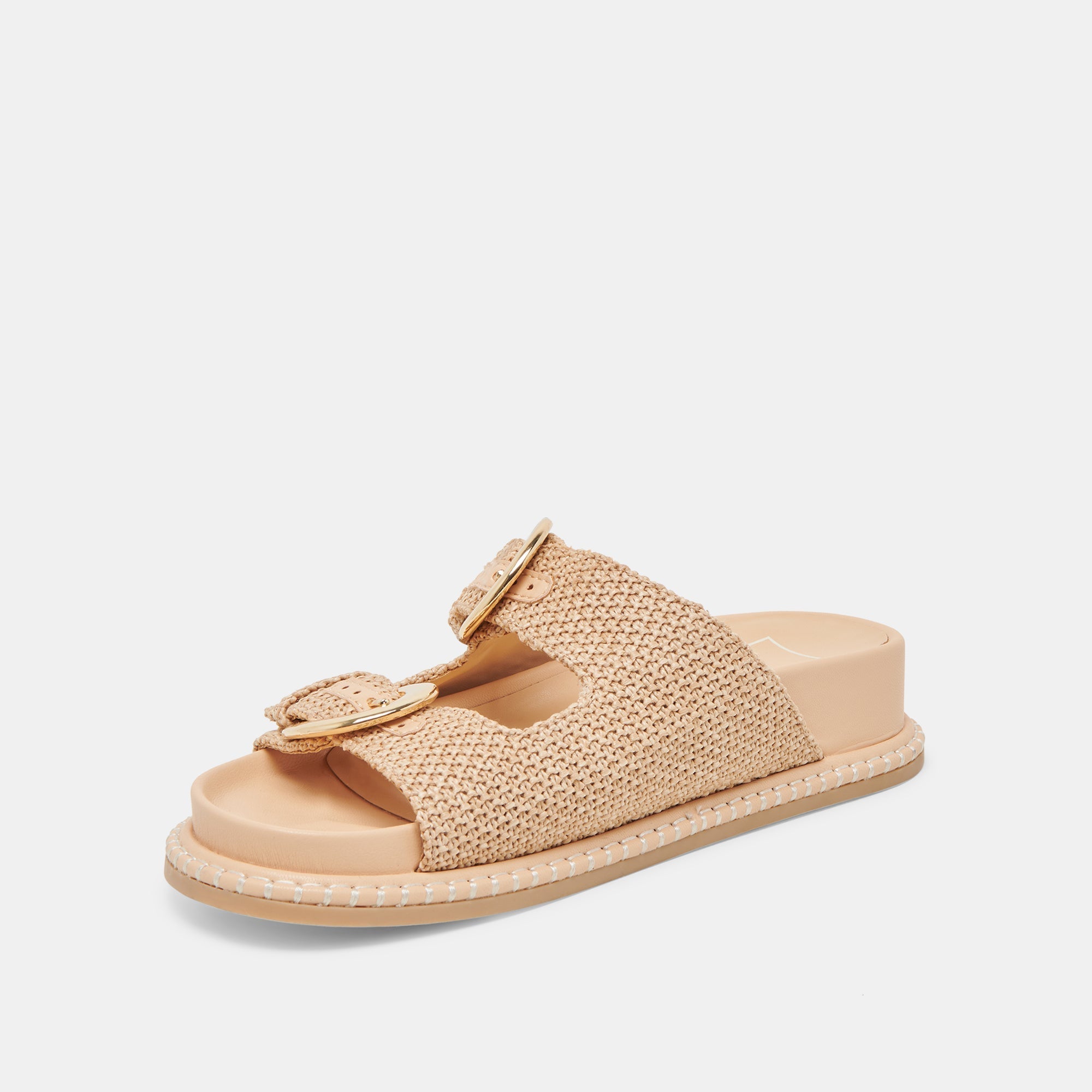 SHAUNY SANDALS NATURAL RAFFIA