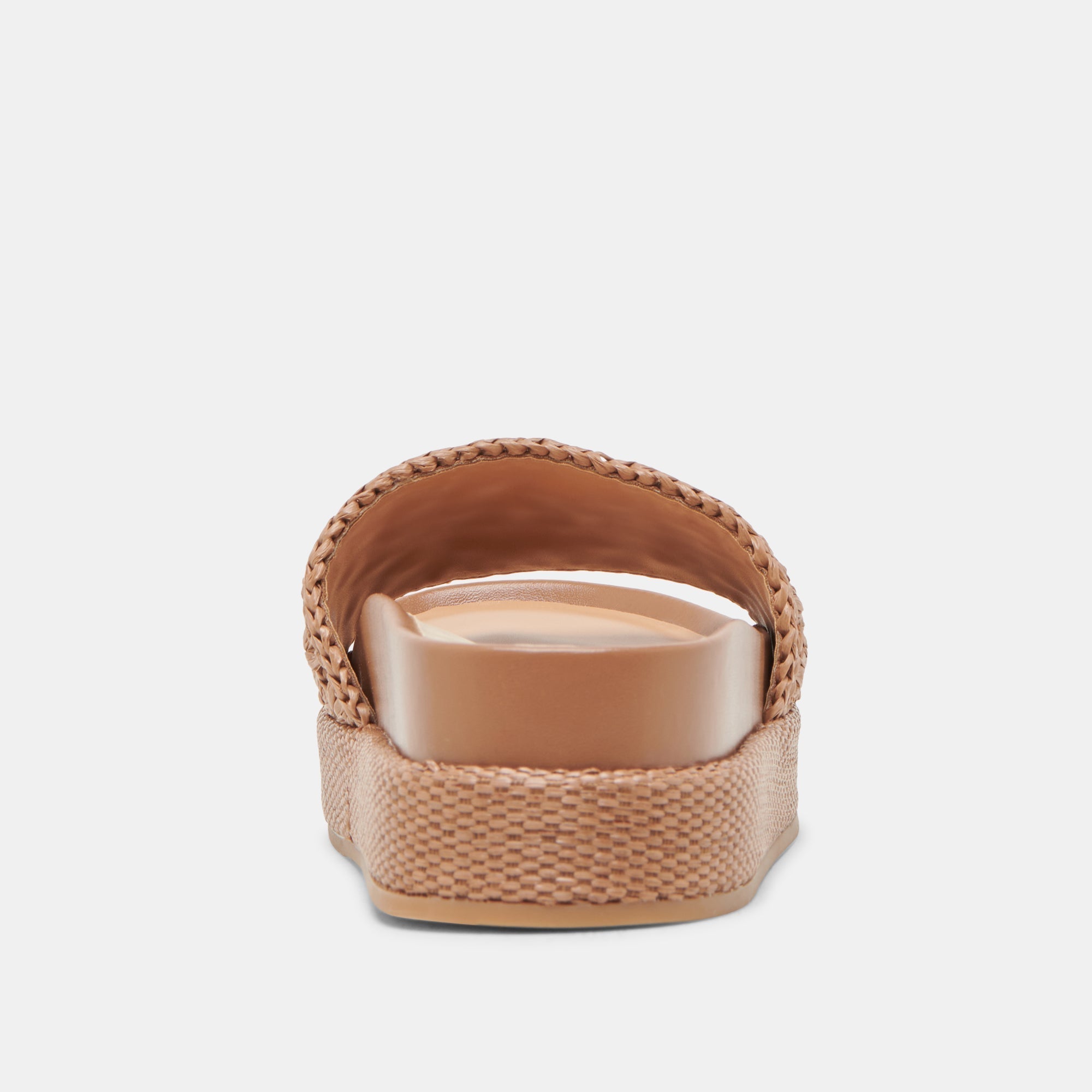 SIDONA SANDALS BROWN RAFFIA