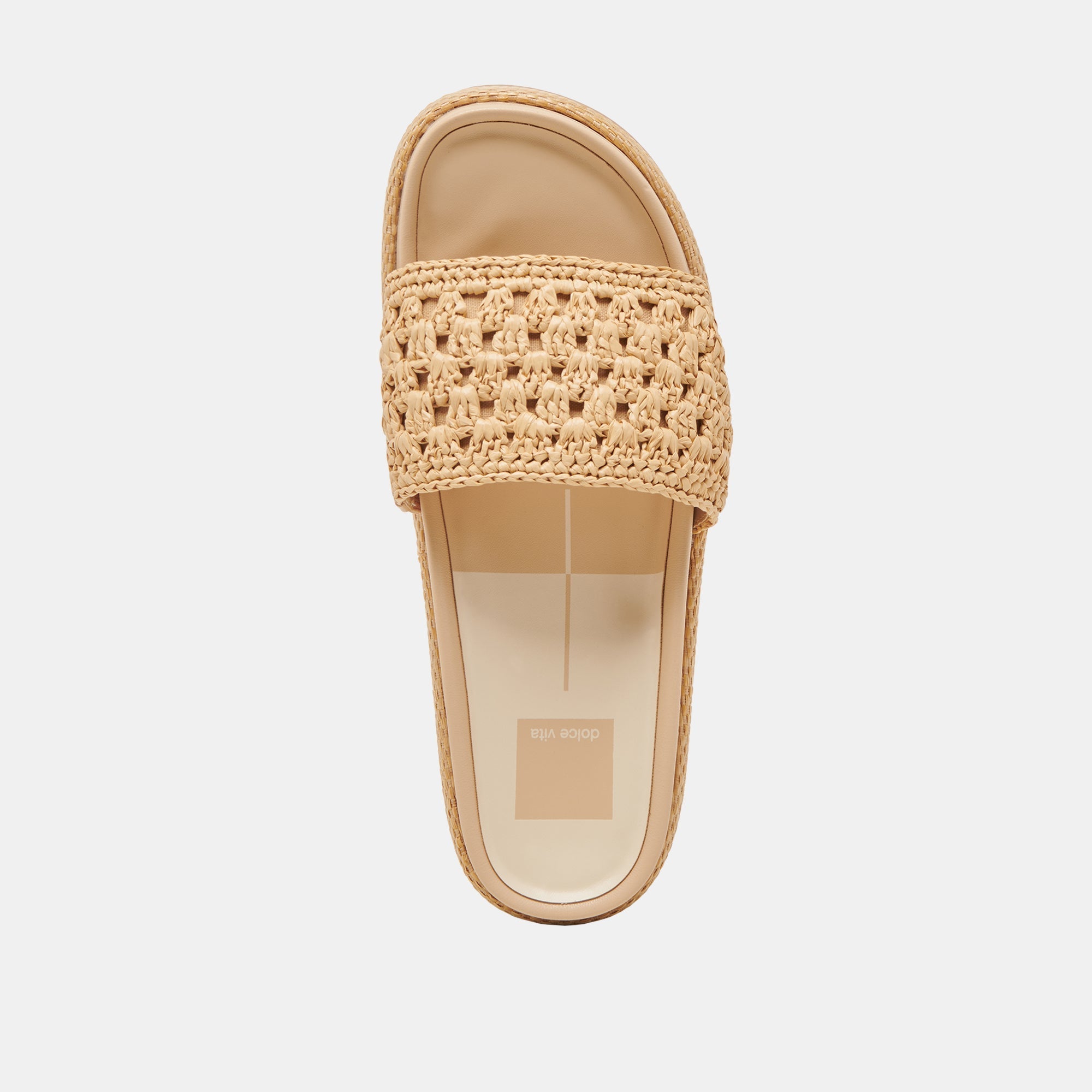 SIDONA SANDALS LT NATURAL RAFFIA