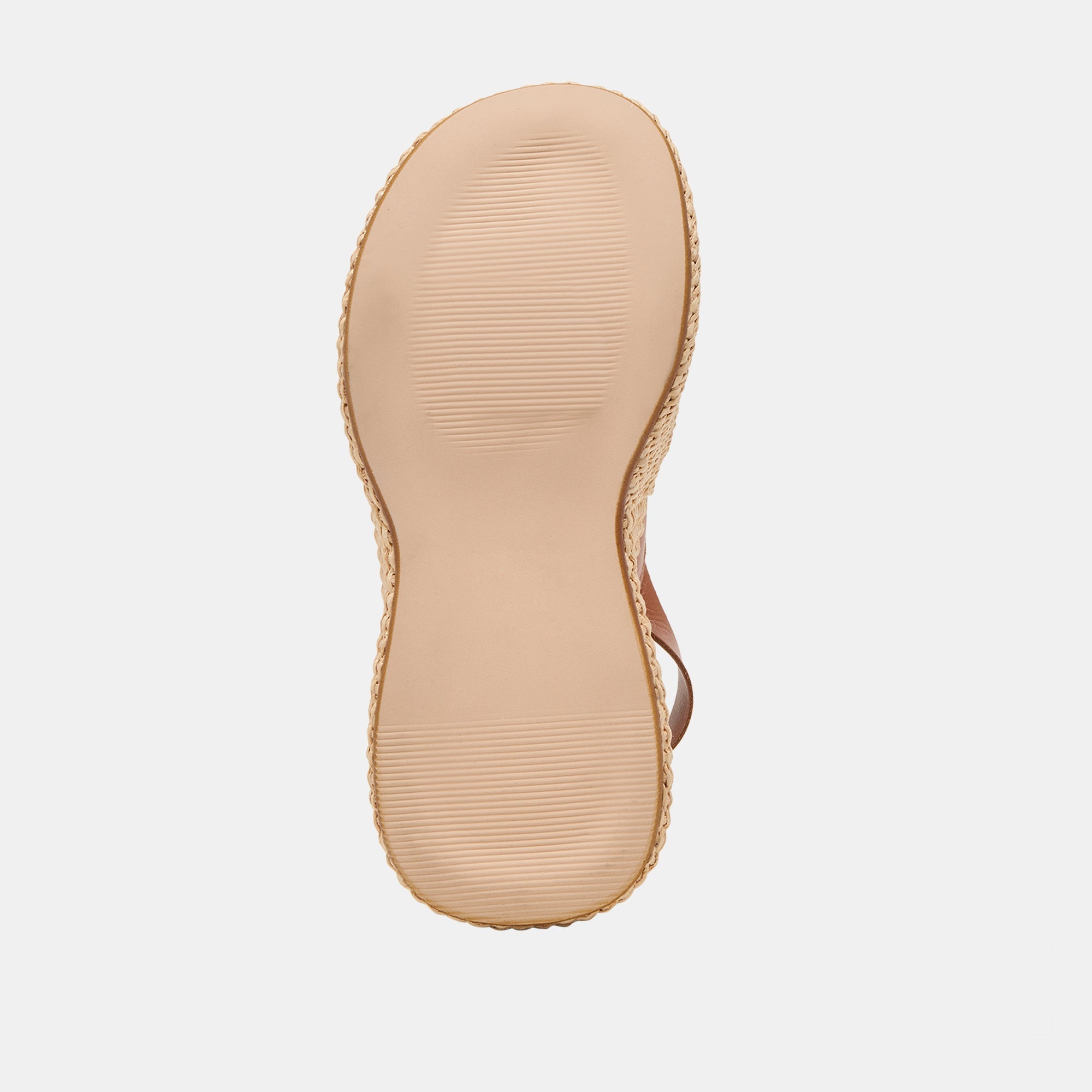 SKYLAR WEDGES BROWN LEATHER