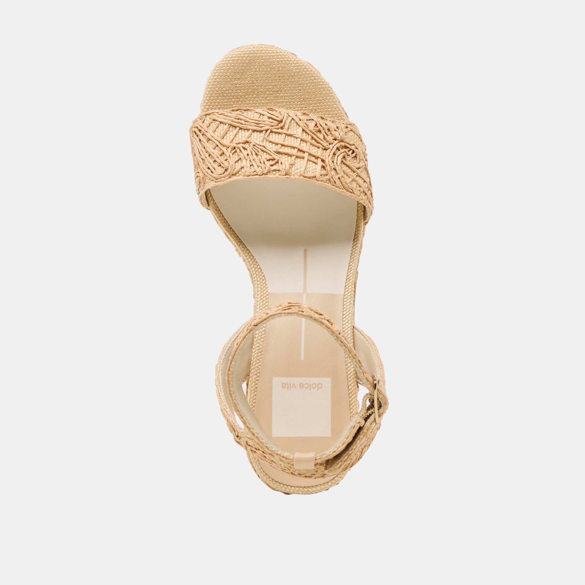 TALISA WEDGES NATURAL MACRAME