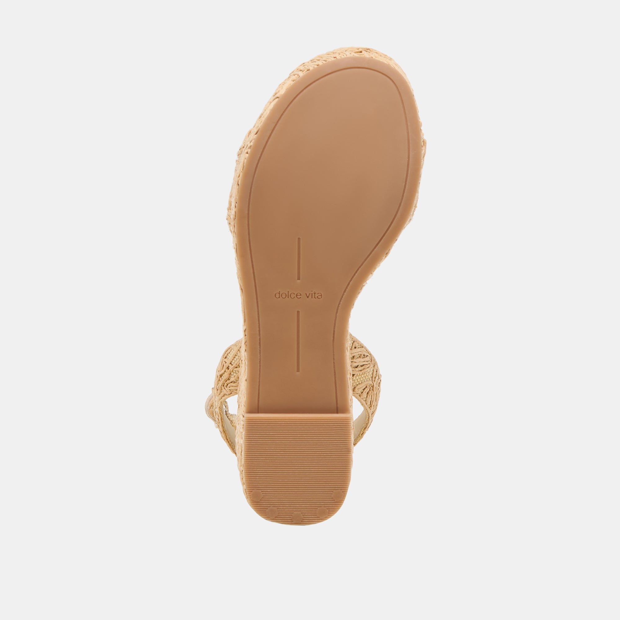 TALISA WEDGES NATURAL MACRAME