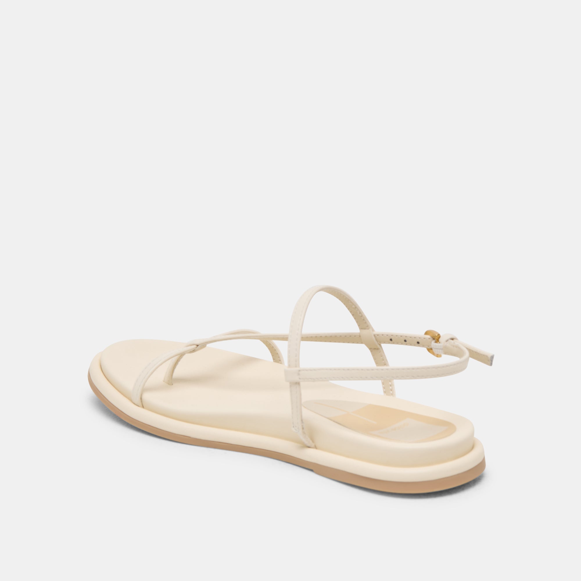 DALLEN SANDALS OFF WHITE LEATHER