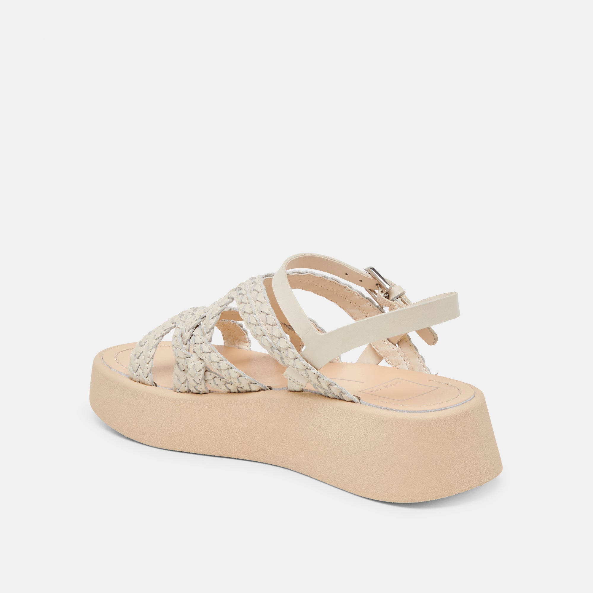 GATSBY SANDALS CREME LEATHER