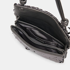 ALICE SHOULDER BAG GUNMETAL SEQUIN