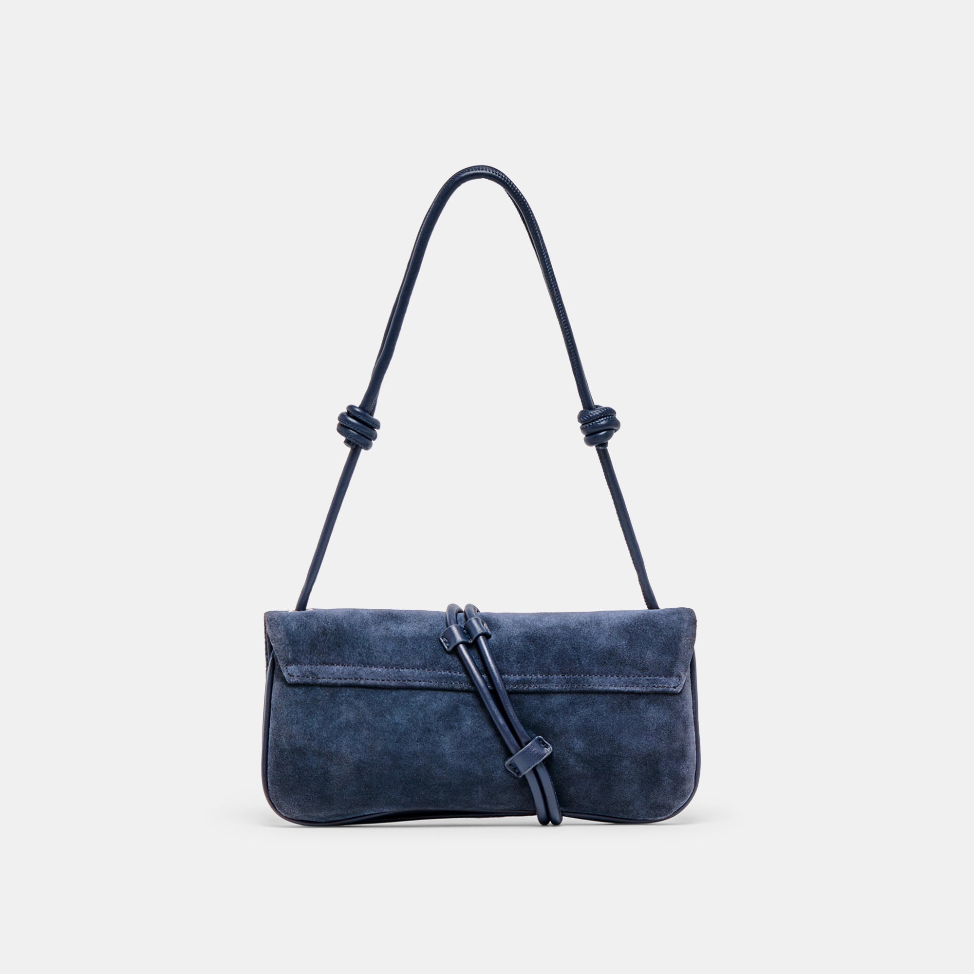 ALICE SHOULDER BAG NAVY SUEDE
