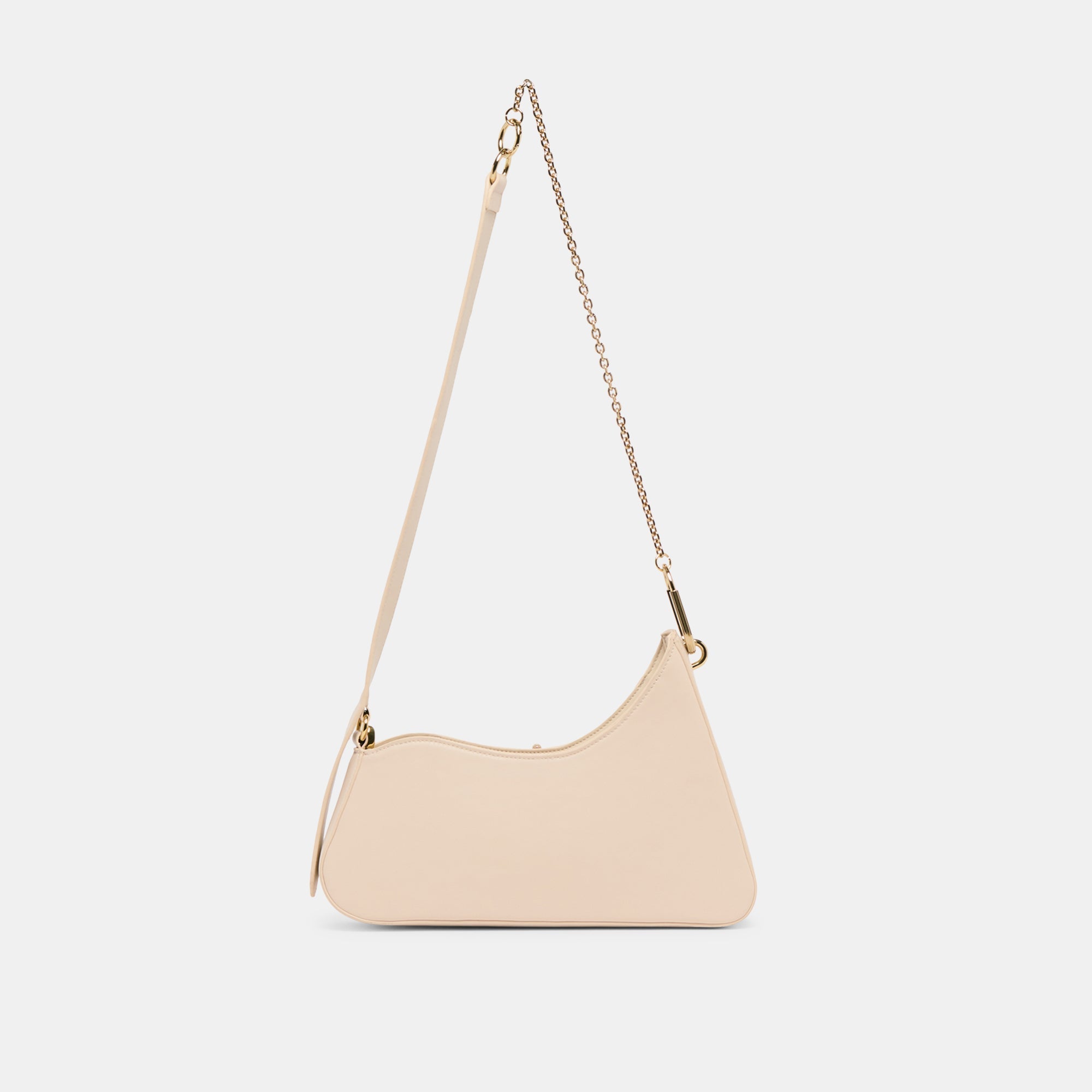 PRYA SHOULDER BAG CREME LEATHER