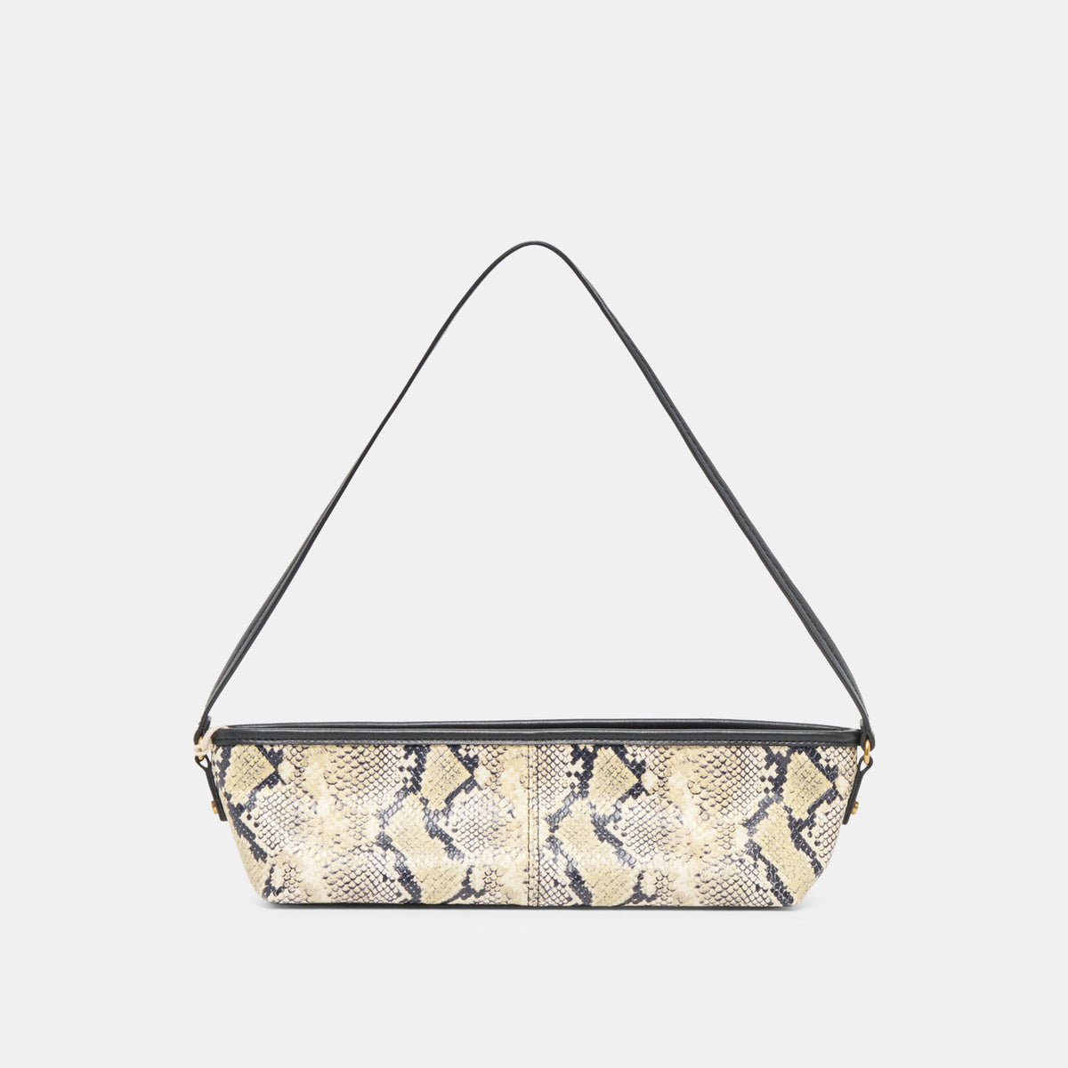 SAVAII SHOULDER BAG BLACK WHITE SNAKE STELLA
